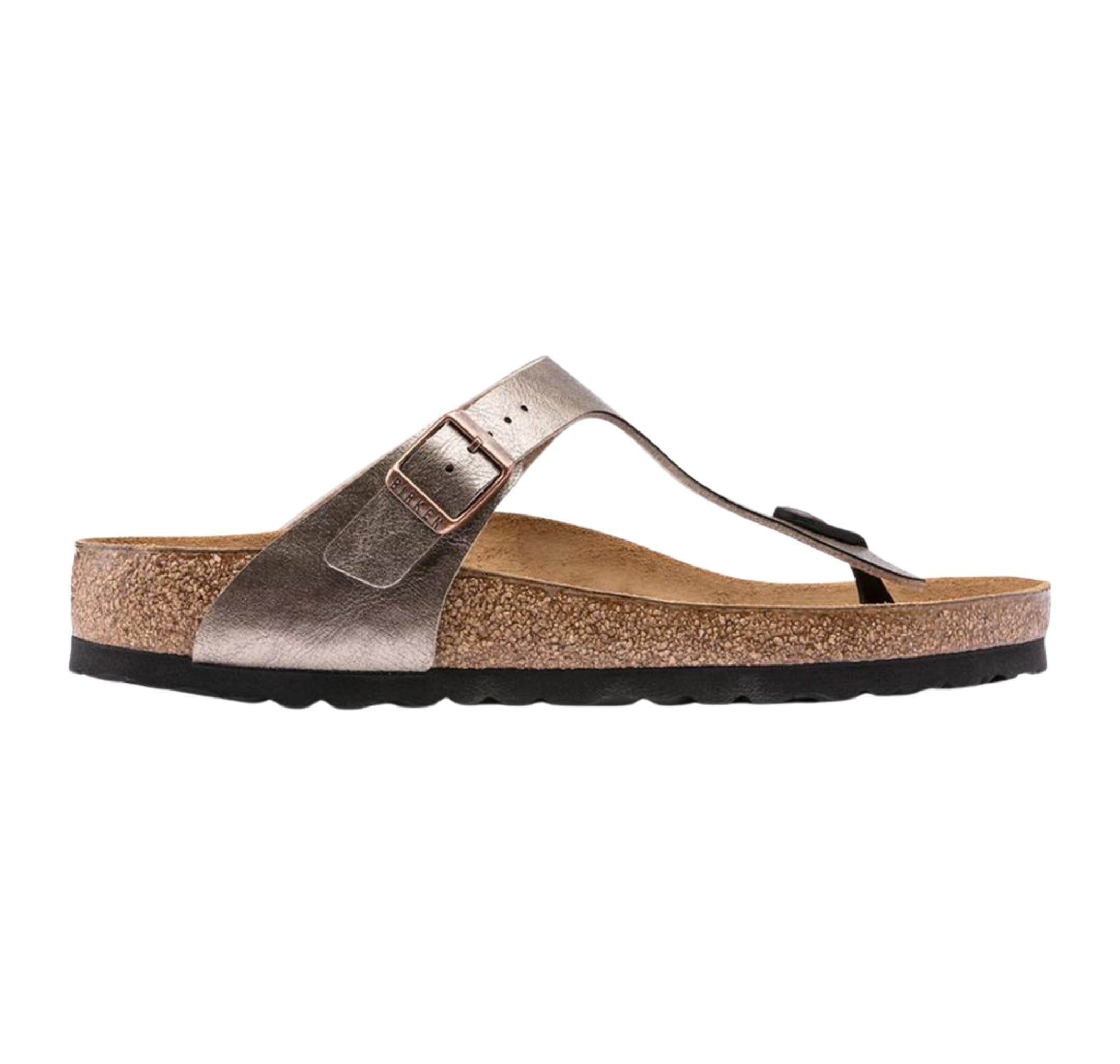 Birkenstock Birkenstock Gızeh Bf Graceful Kadın Terlik Bronz - 4