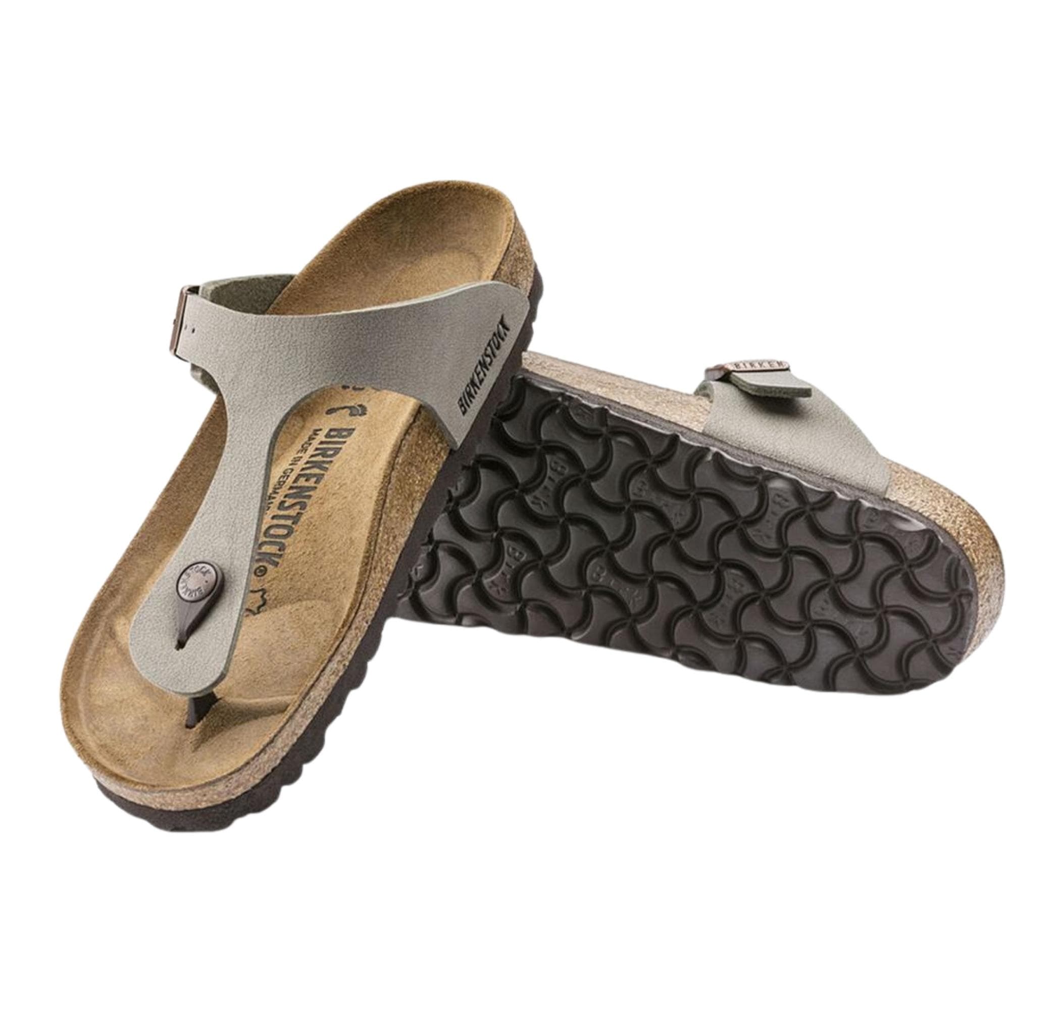 Birkenstock Birkenstock Gızeh Bf Nu Kadın Terlik Gri - 3