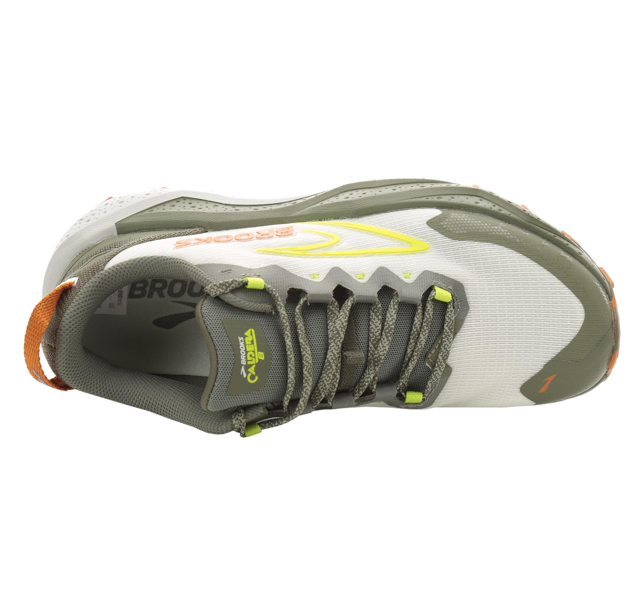 Brooks Brooks Caldera 8 Erkek Spor Ayakkabı Beyaz - 5
