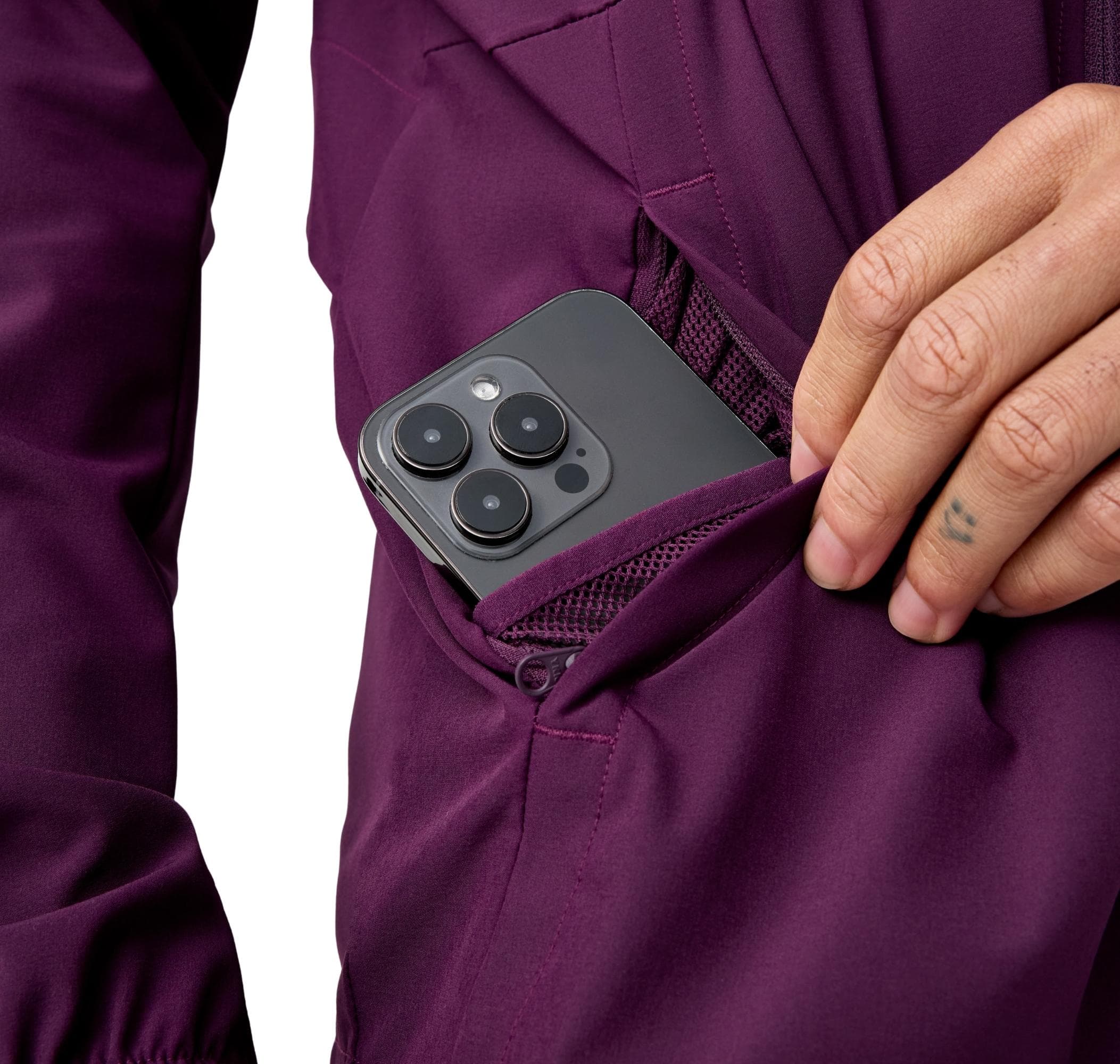 Brooks Brooks Canopy Jacket Erkek Ceket Mor - 5