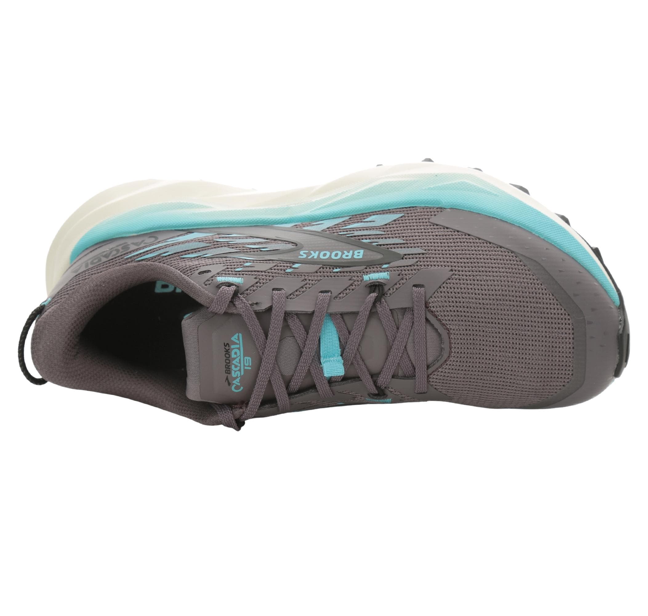 Brooks Brooks Cascadia 19 Kadın Spor Ayakkabı Antrasit - 5