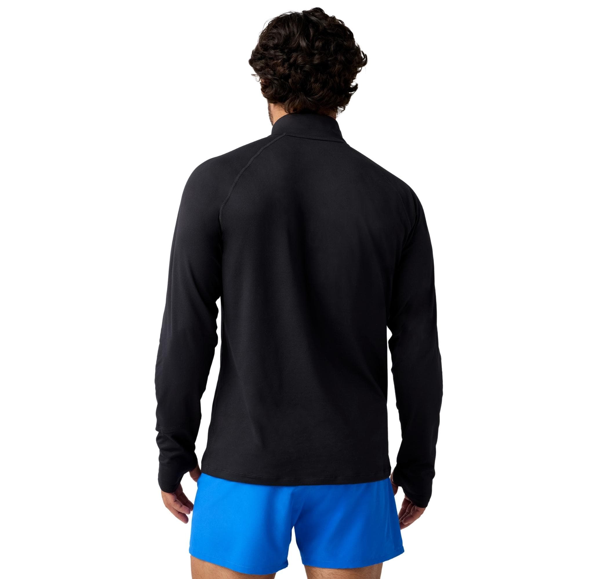 Brooks Brooks Dash 1-4 Zip 3.0 Erkek Sweatshirt Siyah - 2