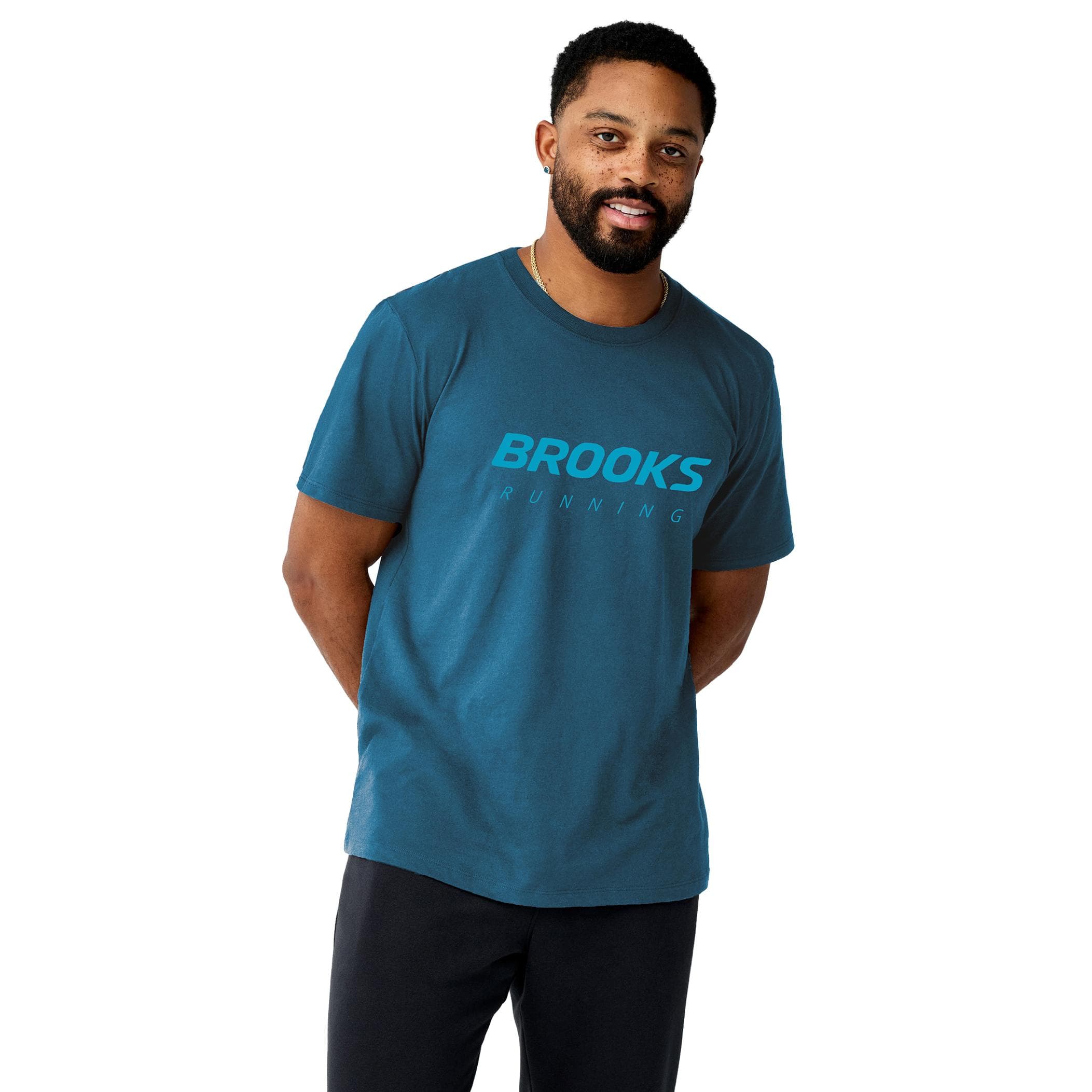 Brooks Brooks Graphic Short Sleeve Erkek T-Shirt