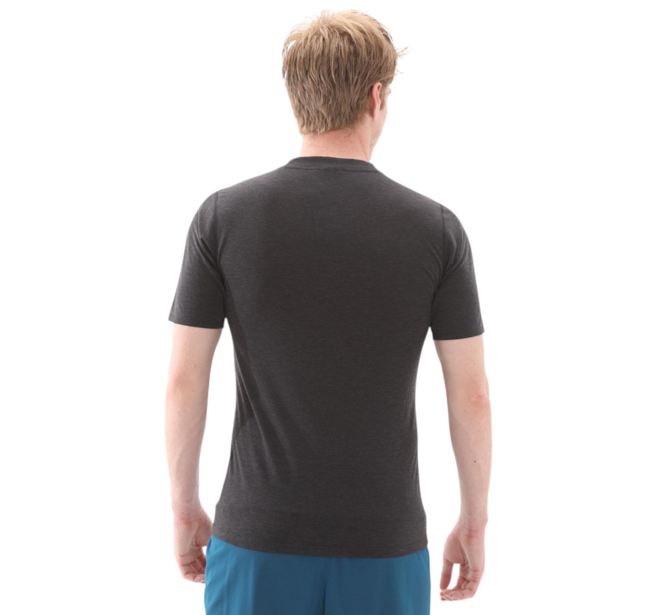 Brooks Brooks High Point Short Sleeve Erkek T-Shirt Siyah - 4