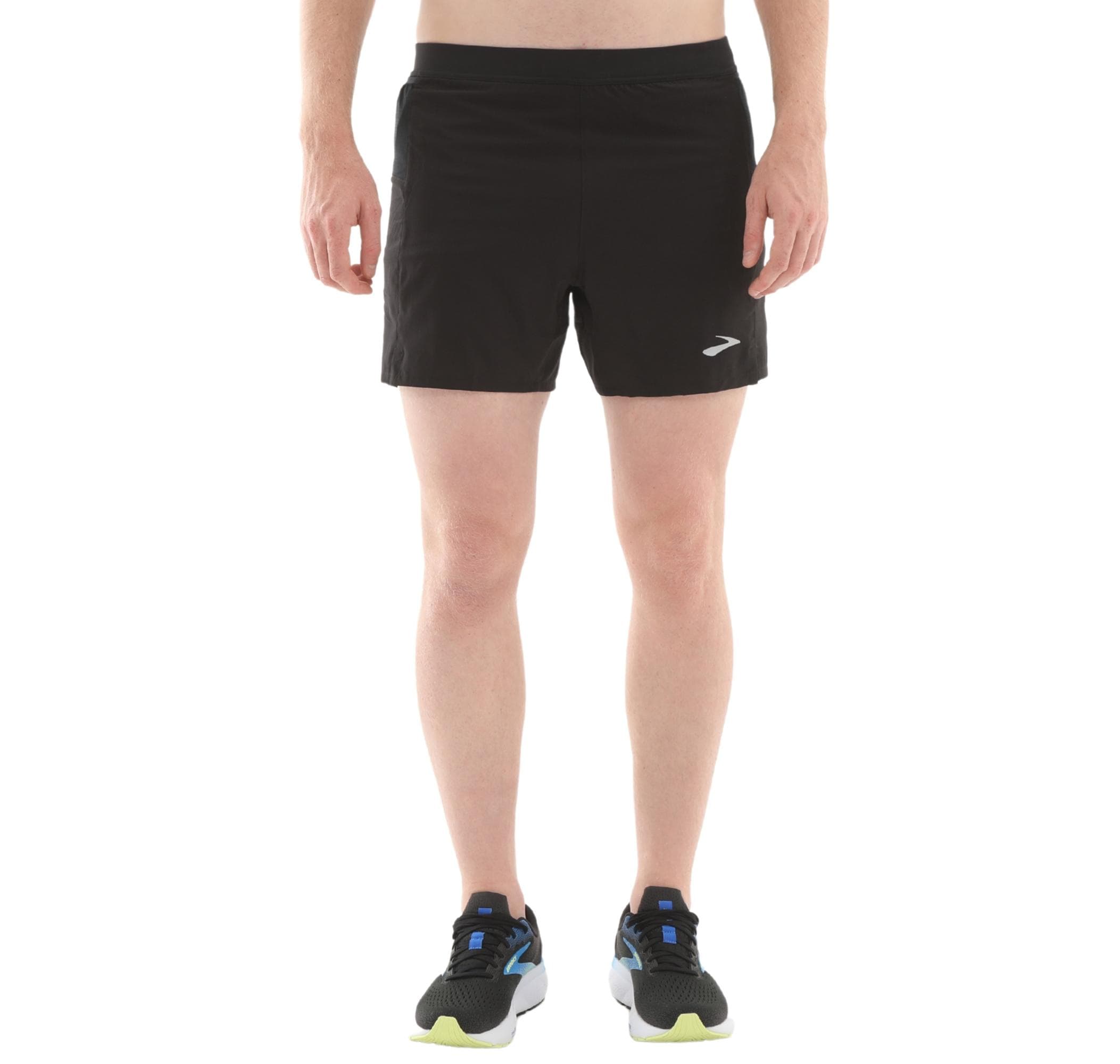 Brooks Brooks Journey 5" Short Erkek Şort Ve Kapri Siyah