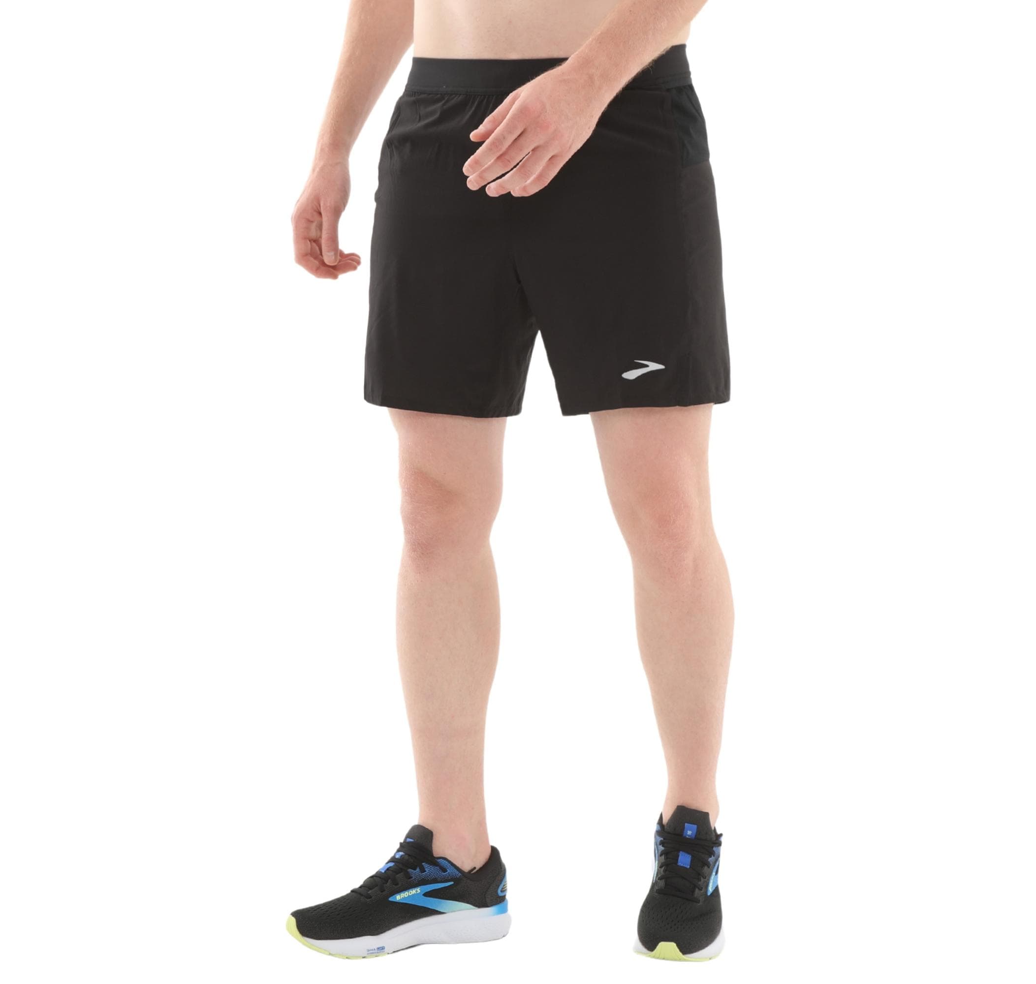 Brooks Brooks Journey 7" 2-In-1 Short Erkek Şort Ve Kapri Siyah - 2