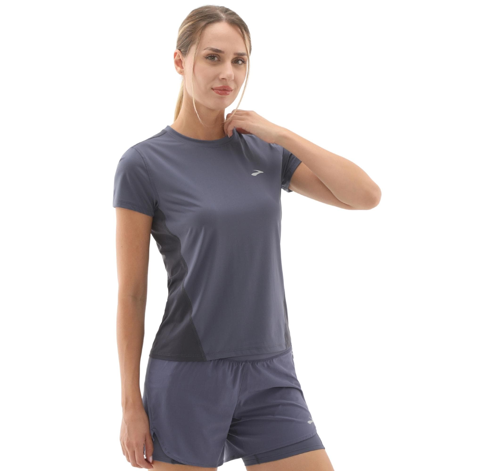 Brooks Brooks Sprint Free Short Sleeve 3.0 Kadın T-Shirt Lacivert - 3
