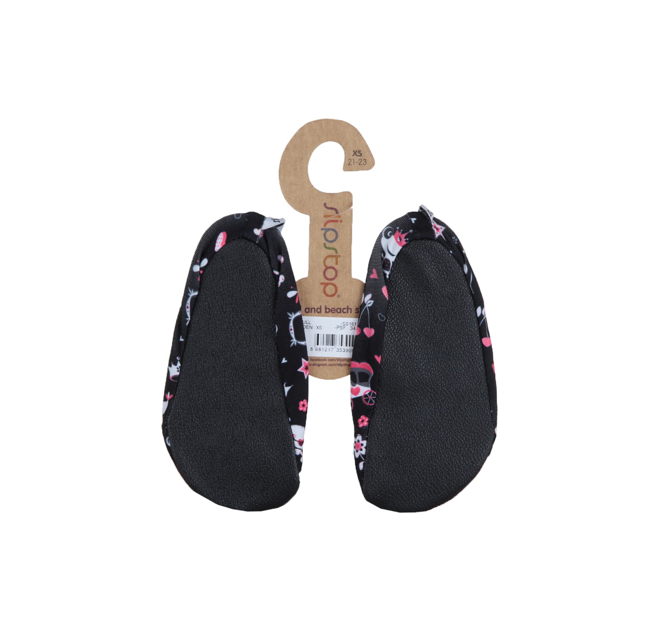 Slipstop Slipstop Skull Çocuk Havuz Ve Deniz Ayakkabısı Siyah - 2