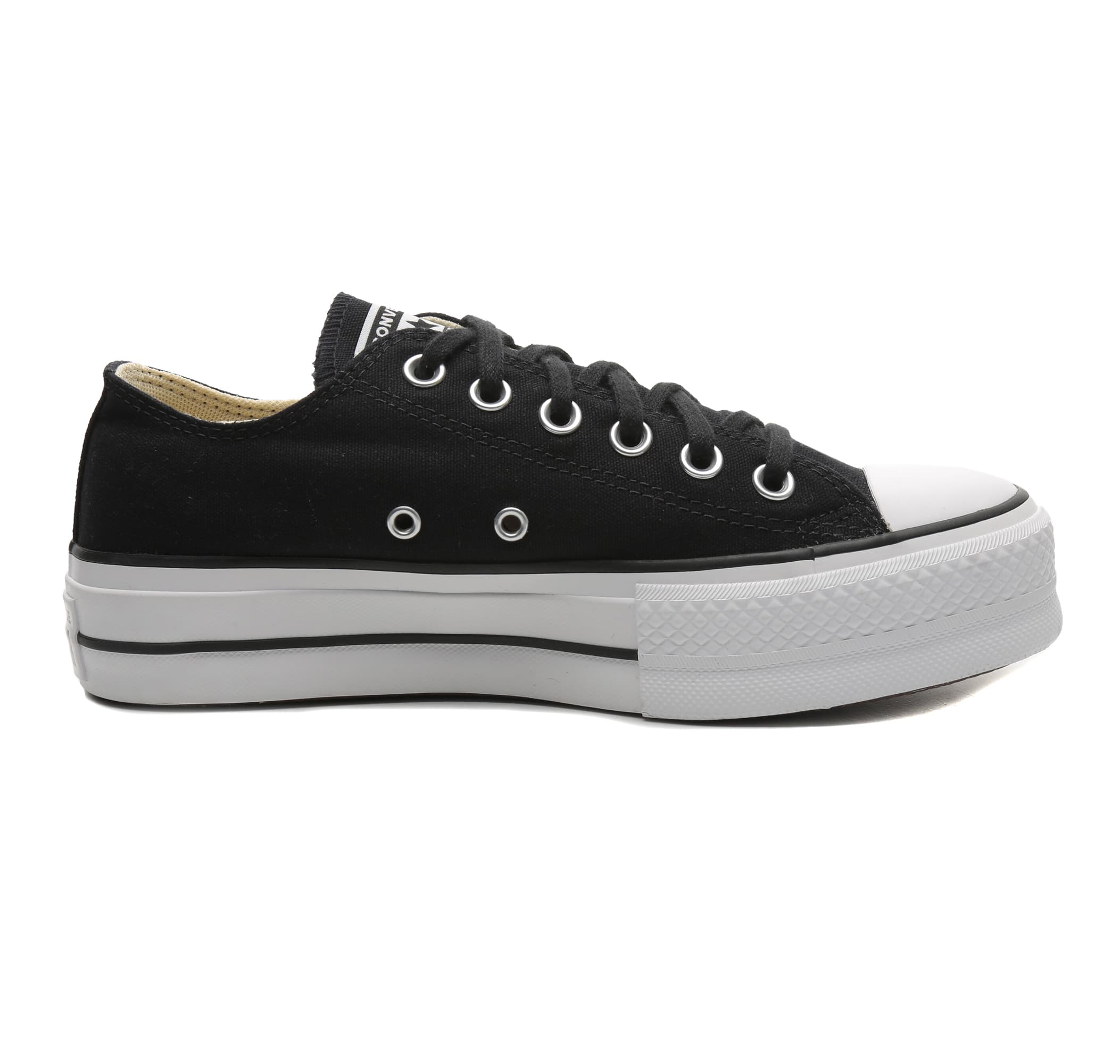Converse Converse Ctas Lıft Ox Kadın Spor Ayakkabı Siyah - 4