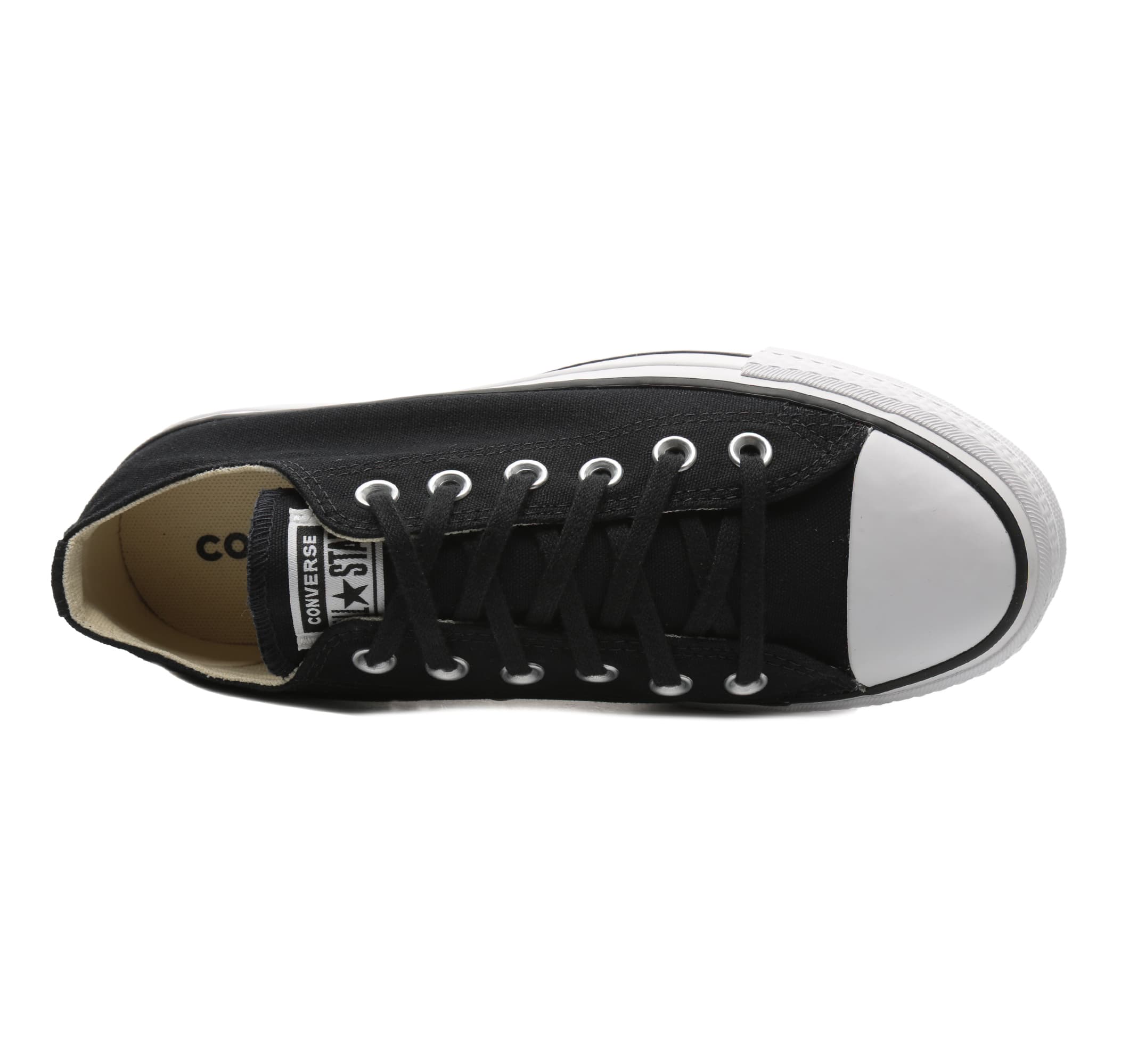 Converse Converse Ctas Lıft Ox Kadın Spor Ayakkabı Siyah - 5