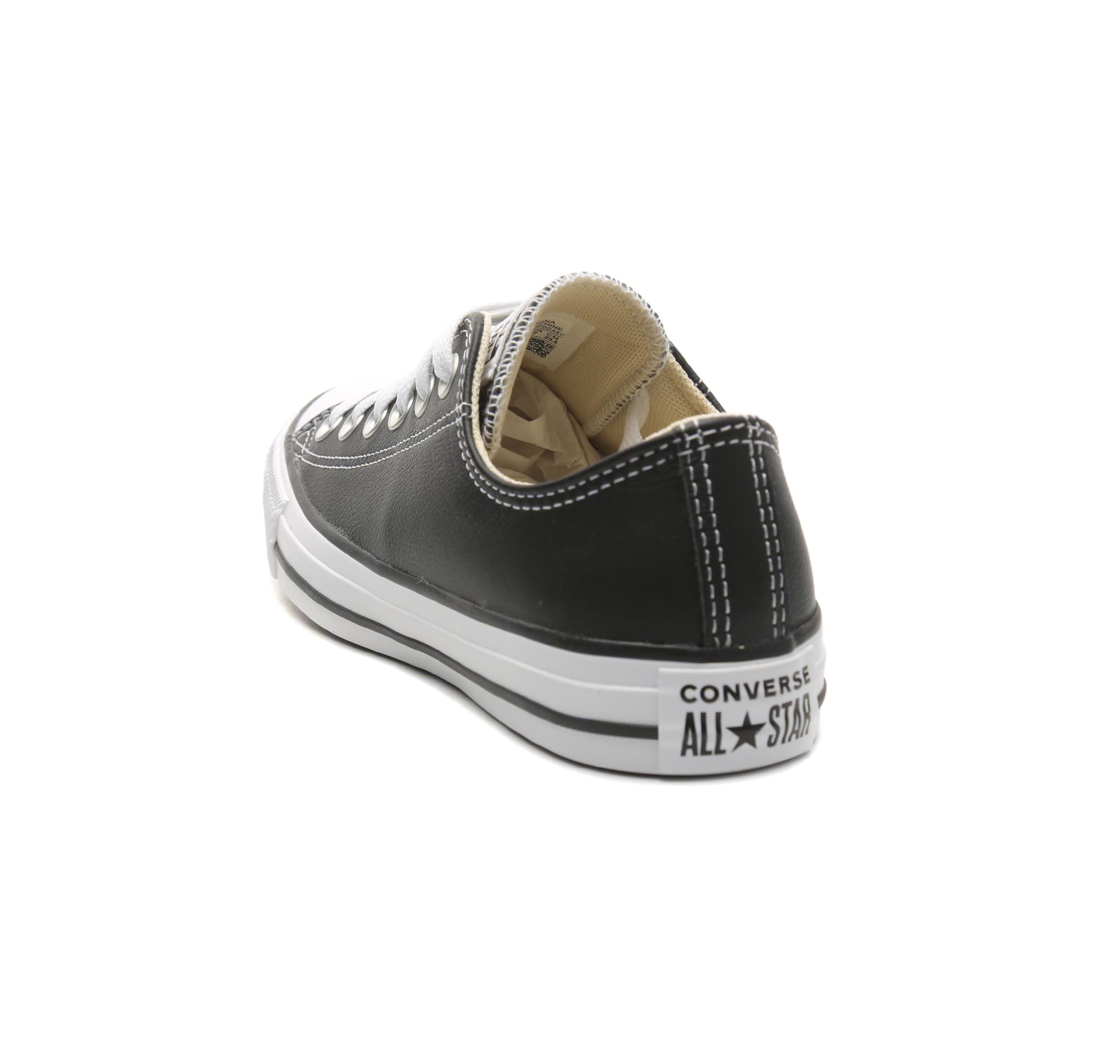 Converse Converse Chuck Taylor All Star Leather Erkek Spor Ayakkabı Siyah - 3
