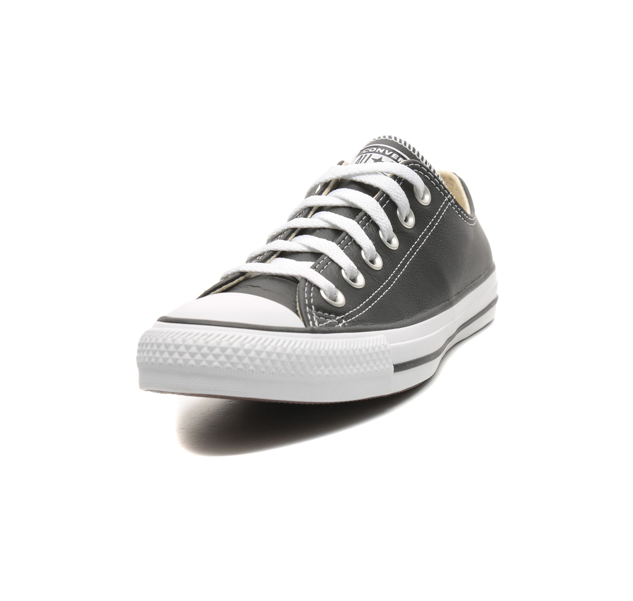 Converse Converse Chuck Taylor All Star Leather Kadın Spor Ayakkabı Siyah - 2
