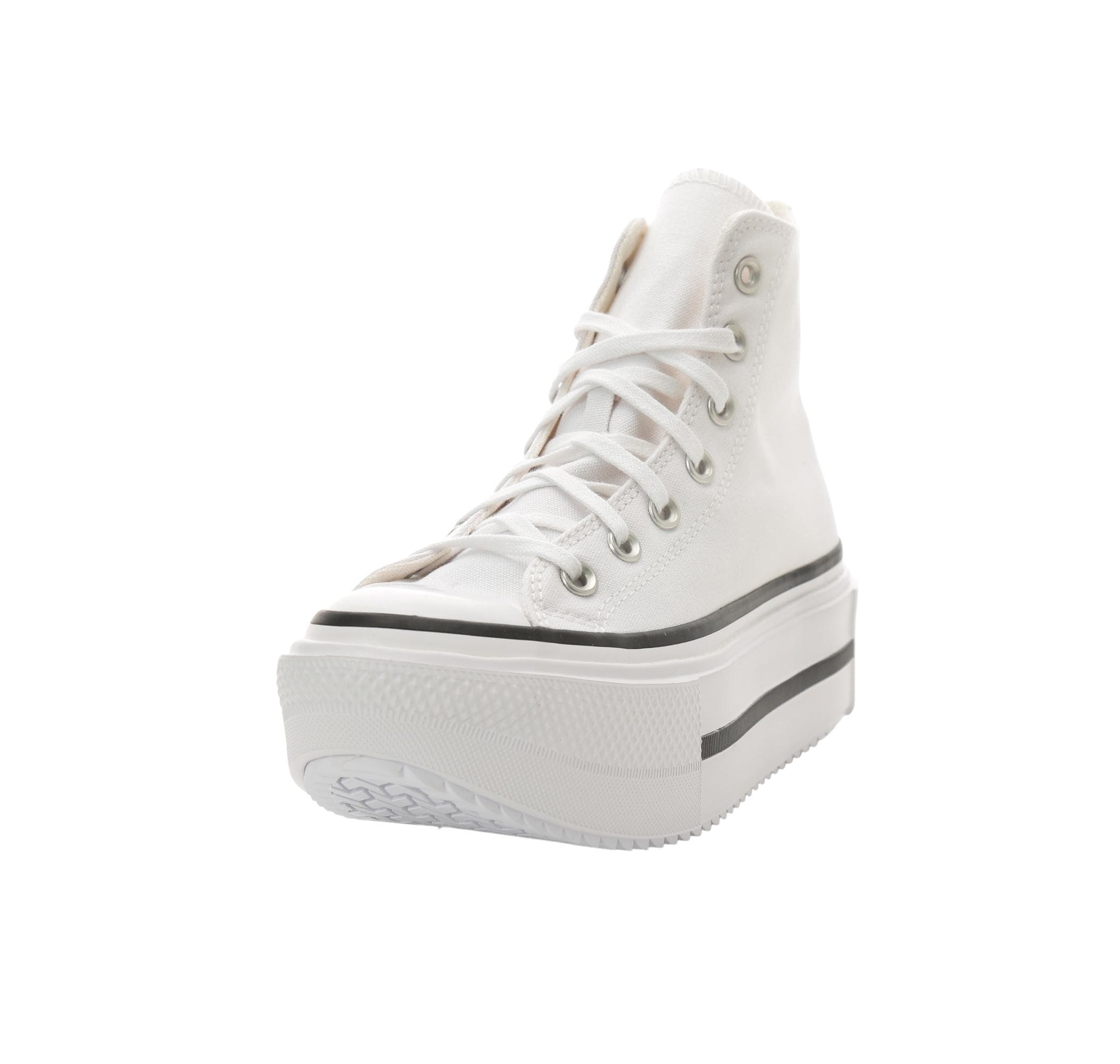 Converse Converse Chuck Taylor All Star Lıft Double Stack Kadın Spor Ayakkabı Beyaz - 3