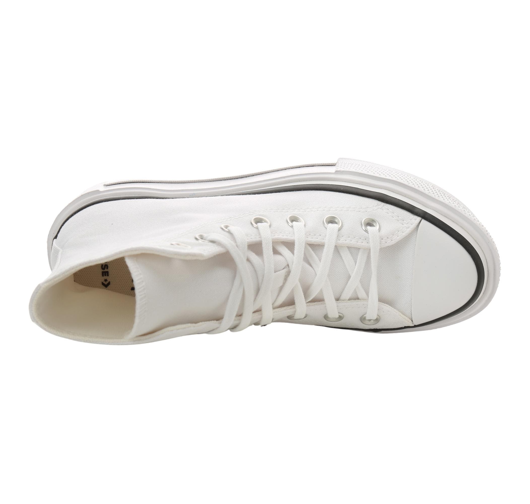 Converse Converse Chuck Taylor All Star Lıft Double Stack Kadın Spor Ayakkabı Beyaz - 5