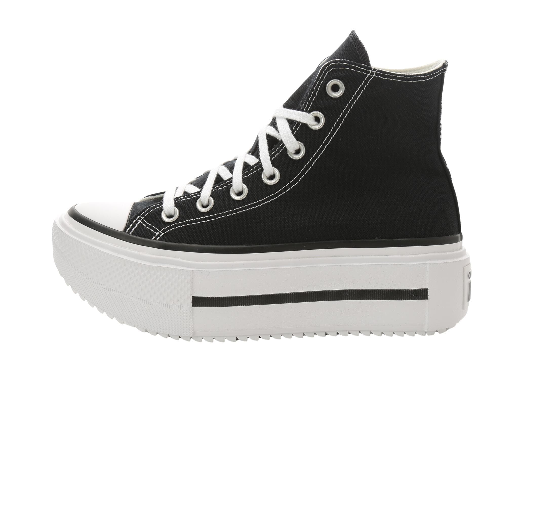 Converse Converse Chuck Taylor All Star Lıft Double Stack Kadın Spor Ayakkabı Siyah