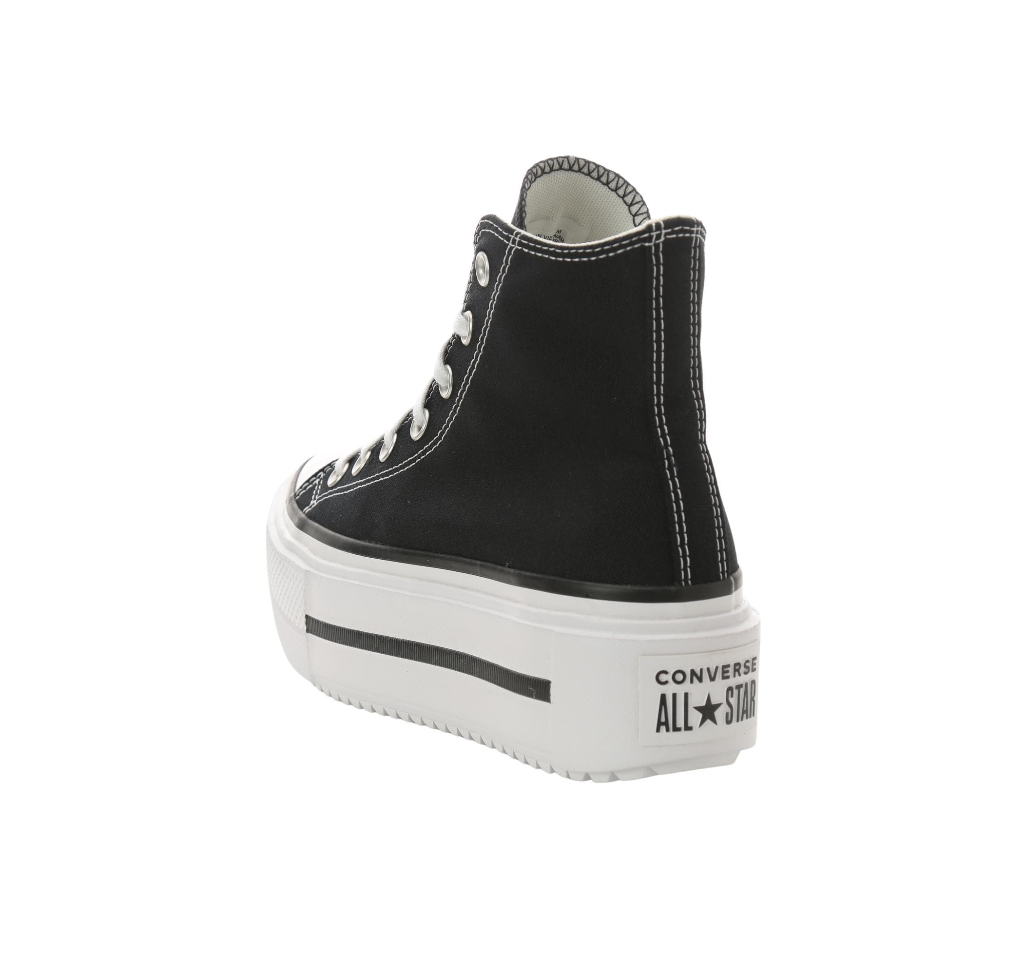 Converse Converse Chuck Taylor All Star Lıft Double Stack Kadın Spor Ayakkabı Siyah - 2