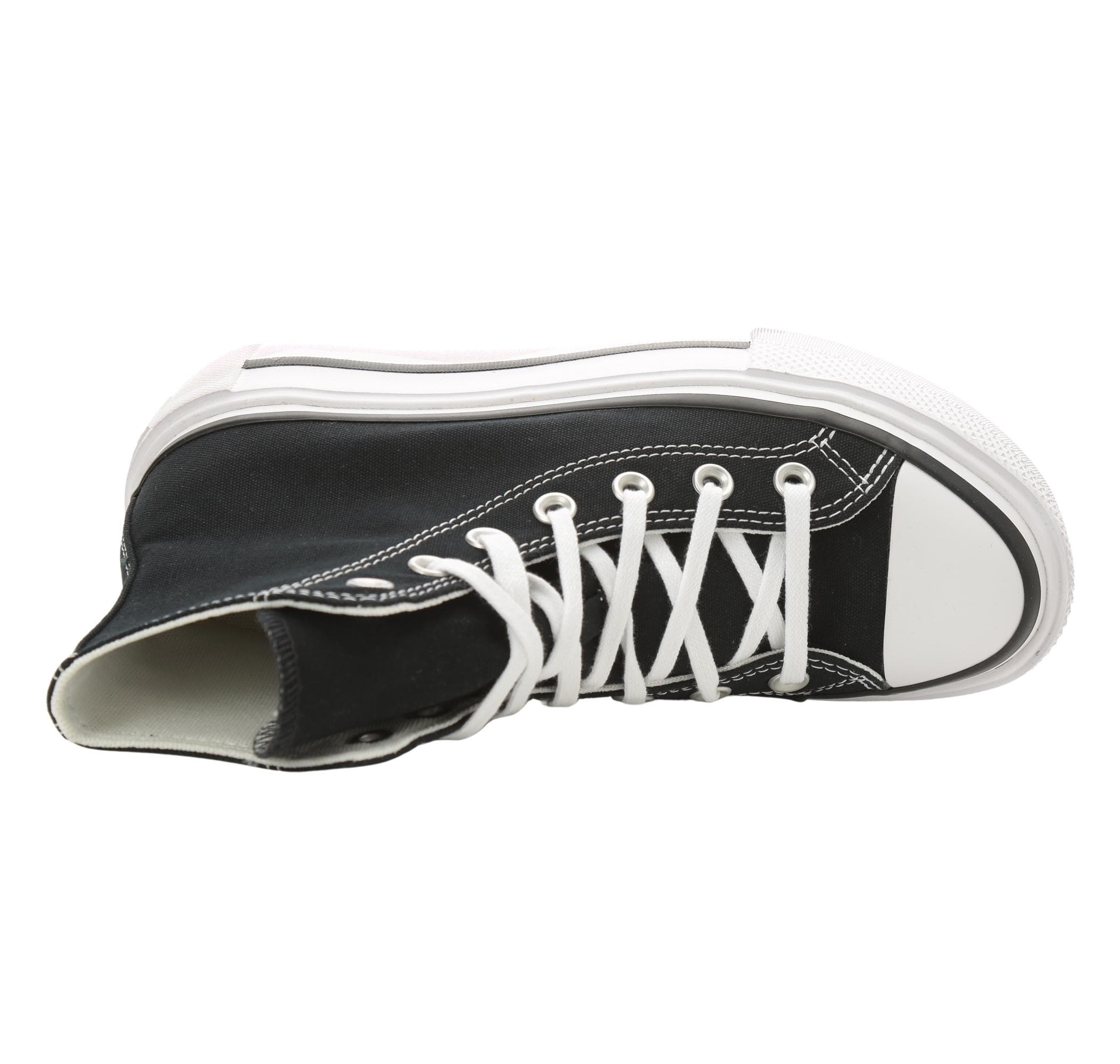 Converse Converse Chuck Taylor All Star Lıft Double Stack Kadın Spor Ayakkabı Siyah - 5