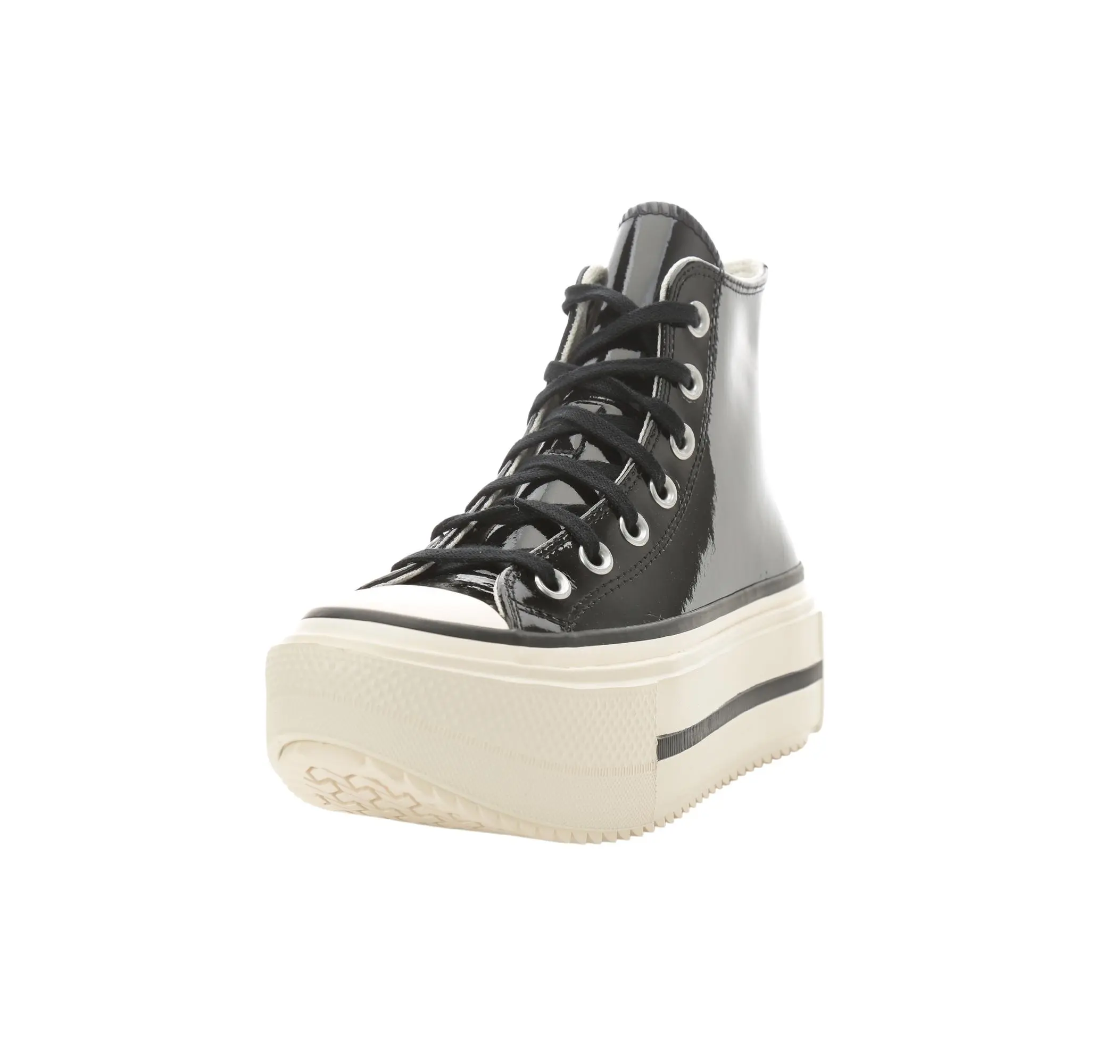 Converse Converse Chuck Taylor All Star Lıft Double Stack Platform Pa Kadın Spor Ayakkabı Siyah - 3