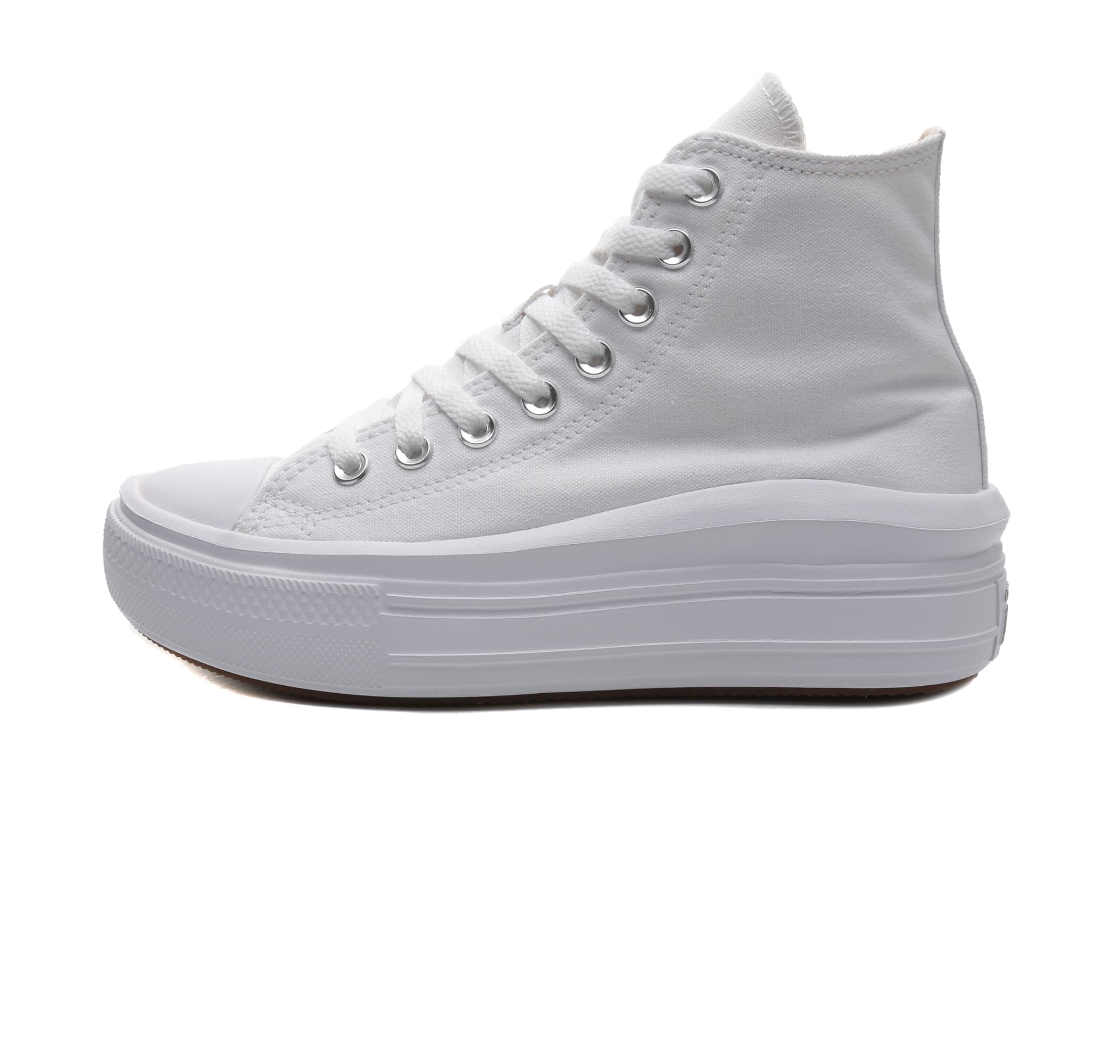 Converse Converse Chuck Taylor All Star Move Kadın Spor Ayakkabı Beyaz