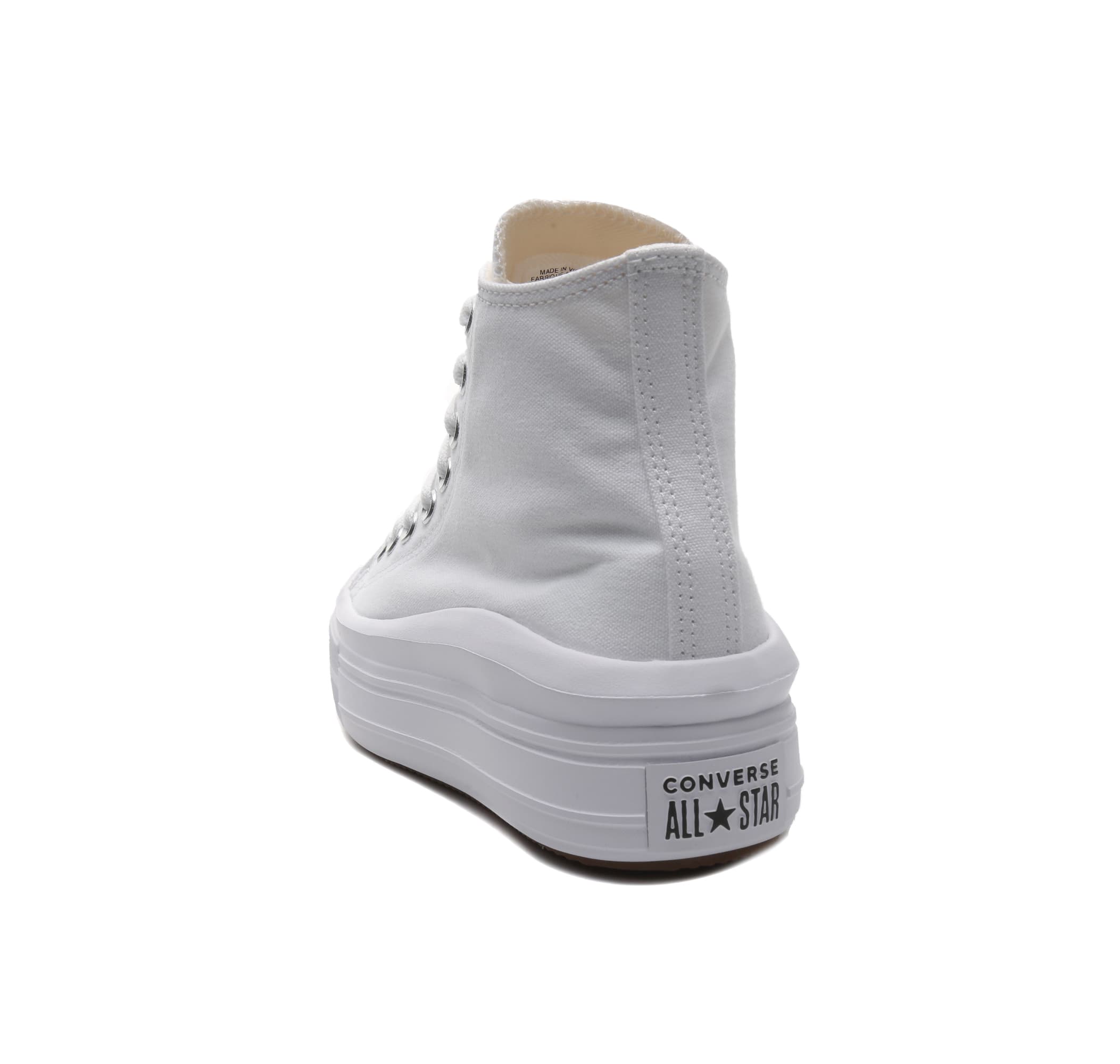 Converse Converse Chuck Taylor All Star Move Kadın Spor Ayakkabı Beyaz - 5