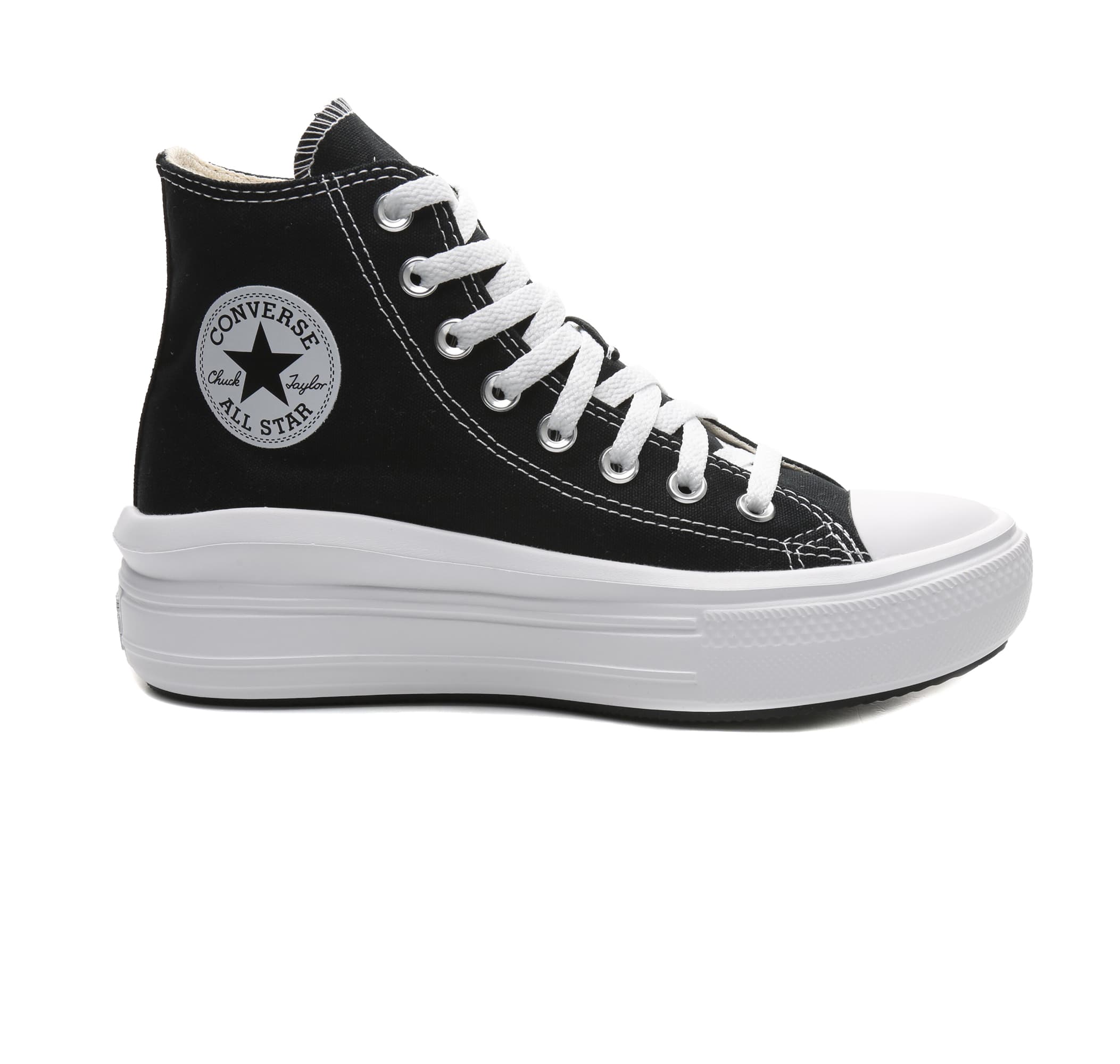 Converse Converse Ctas Move Hı Kadın Spor Ayakkabı Siyah - 4