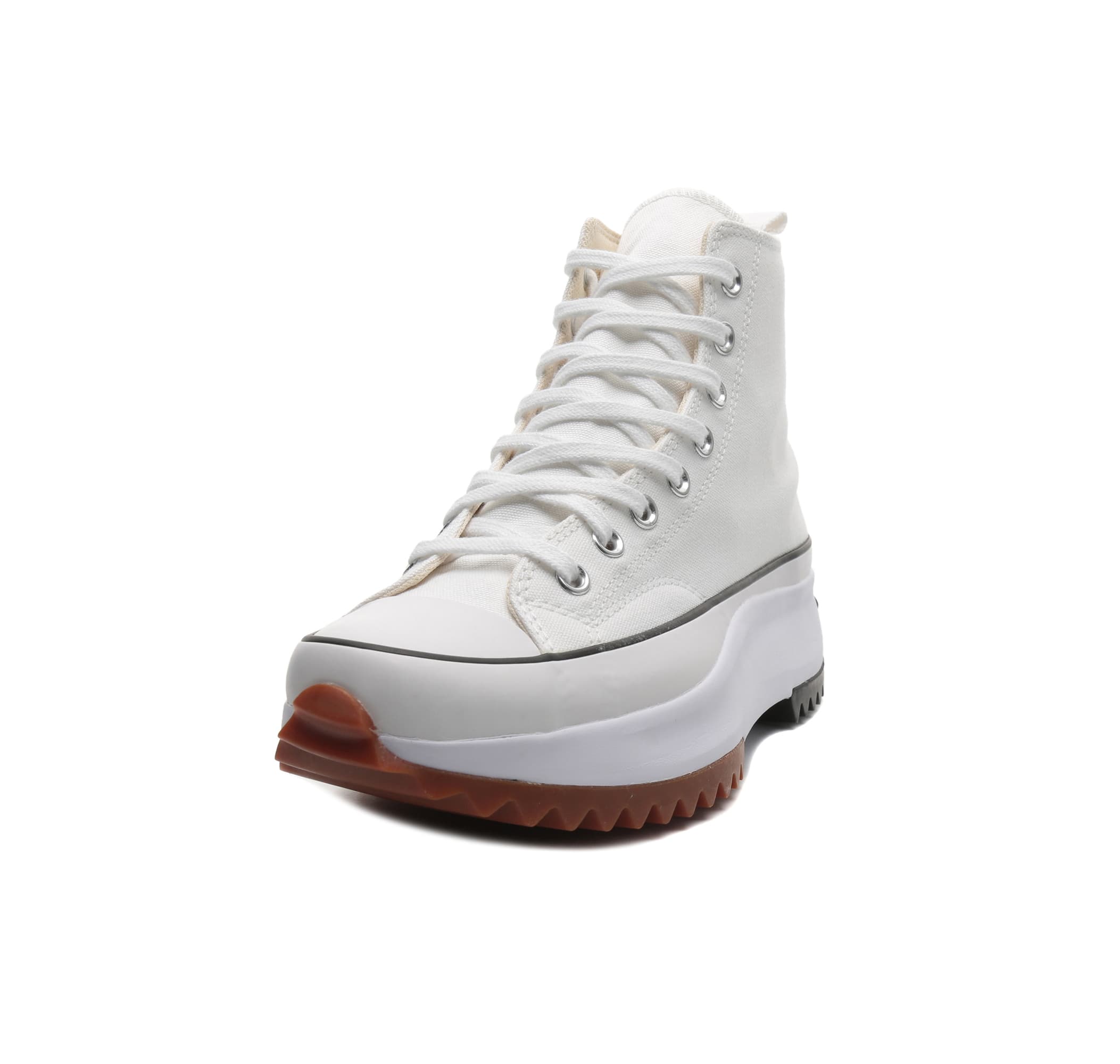 Converse Converse Run Star Hıke Canvas Platform Erkek Spor Ayakkabı Beyaz - 2