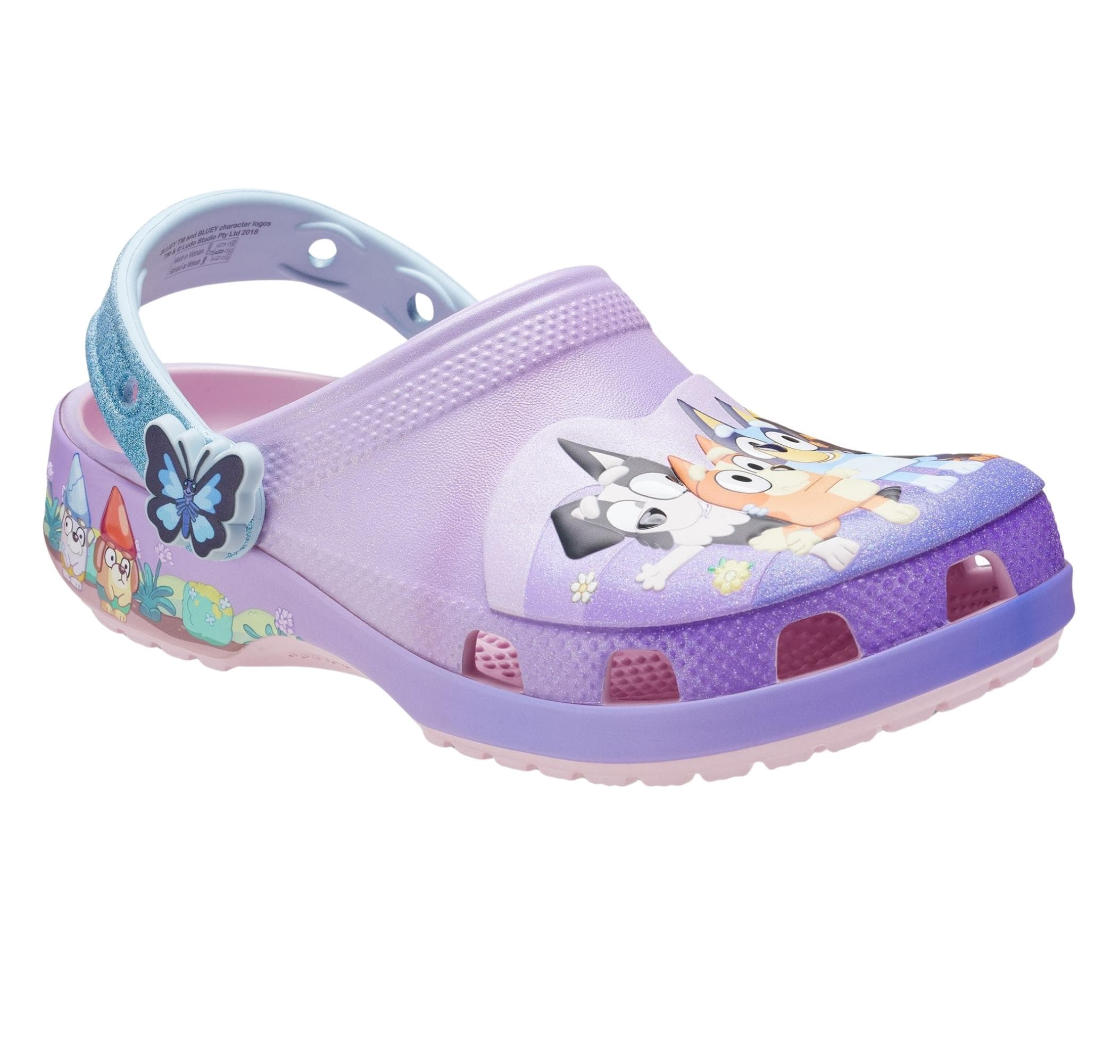 Crocs Crocs Bluey Multi Pink Cls Clg T Çocuk Terlik Mor - 3