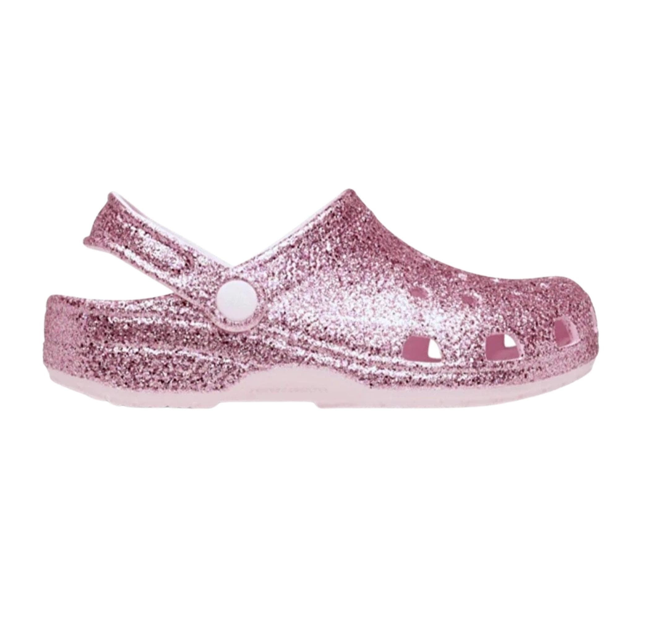 Crocs Crocs Classic Chunky Glitter Clog K Çocuk Terlik Pembe - 2