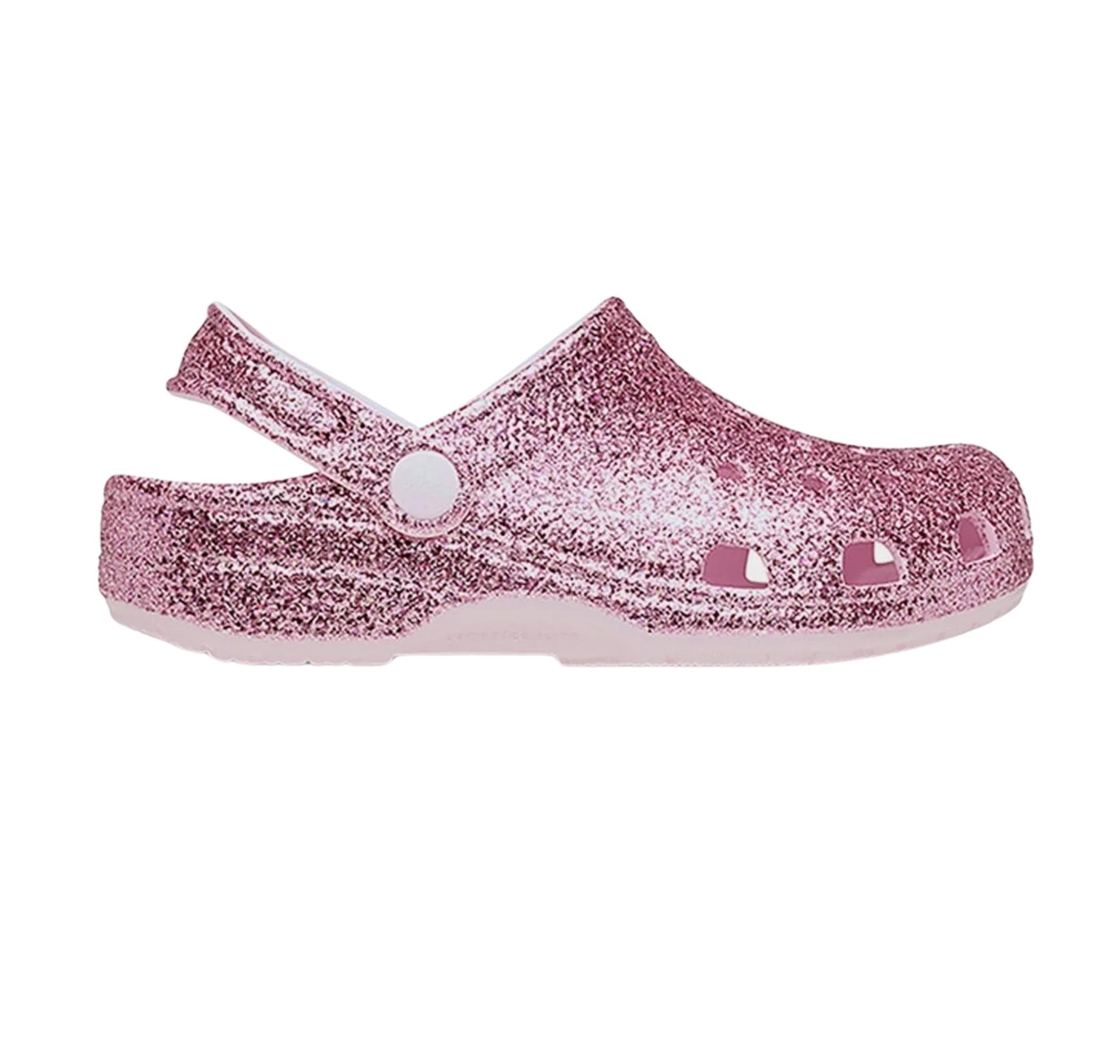Crocs Crocs Classic Chunky Glitter Clog T Çocuk Terlik Pembe - 2