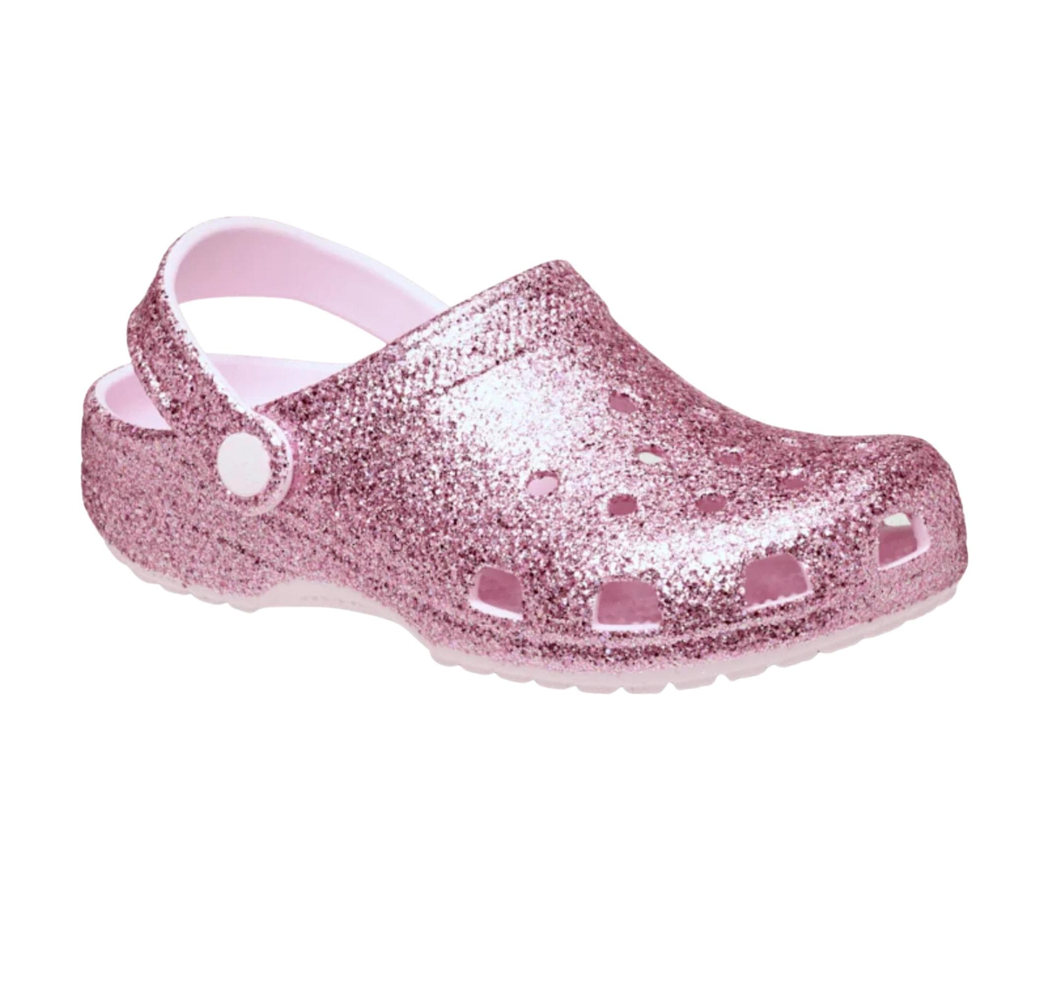 Crocs Crocs Classic Chunky Glitter Clog T Çocuk Terlik Pembe - 3