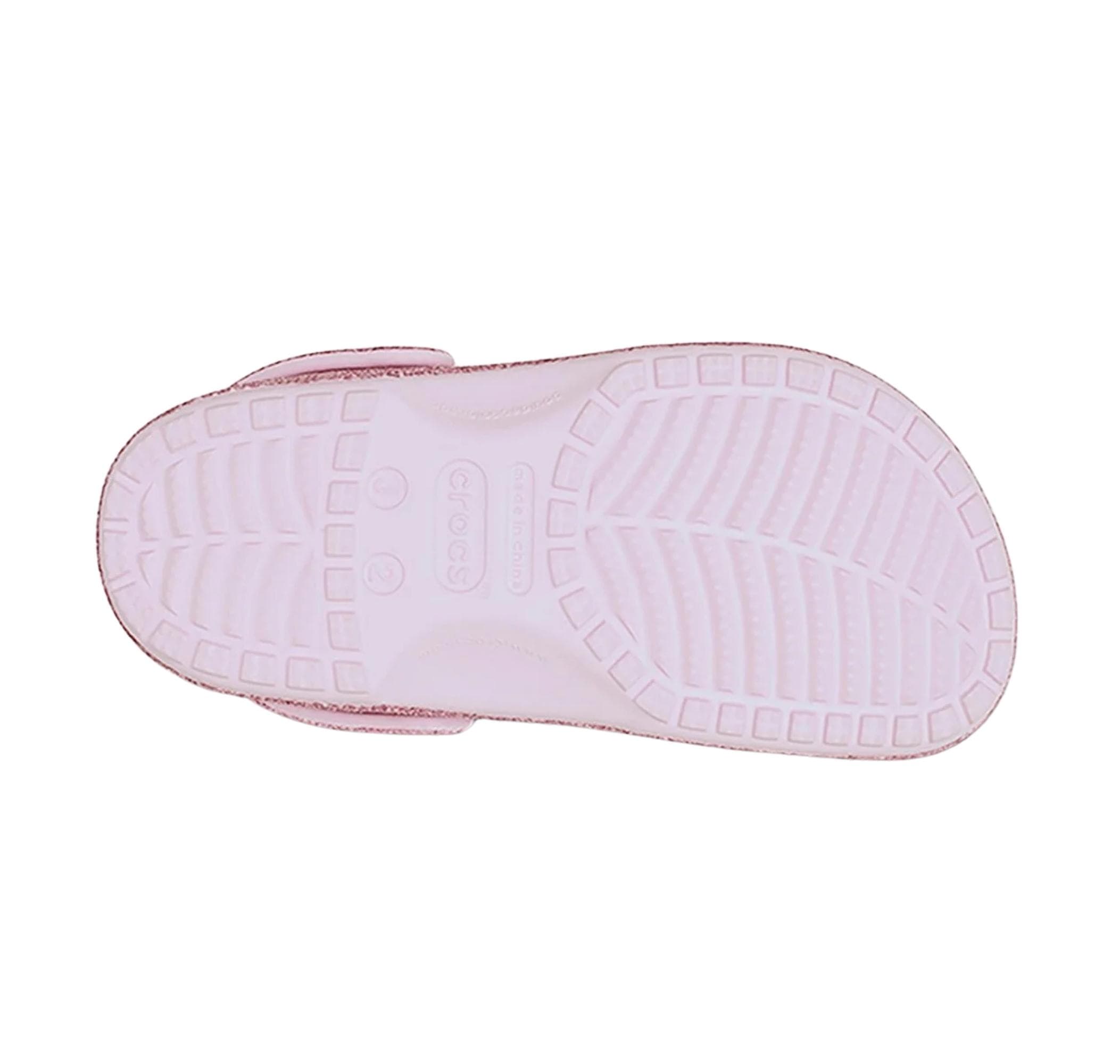 Crocs Crocs Classic Chunky Glitter Clog T Çocuk Terlik Pembe - 4