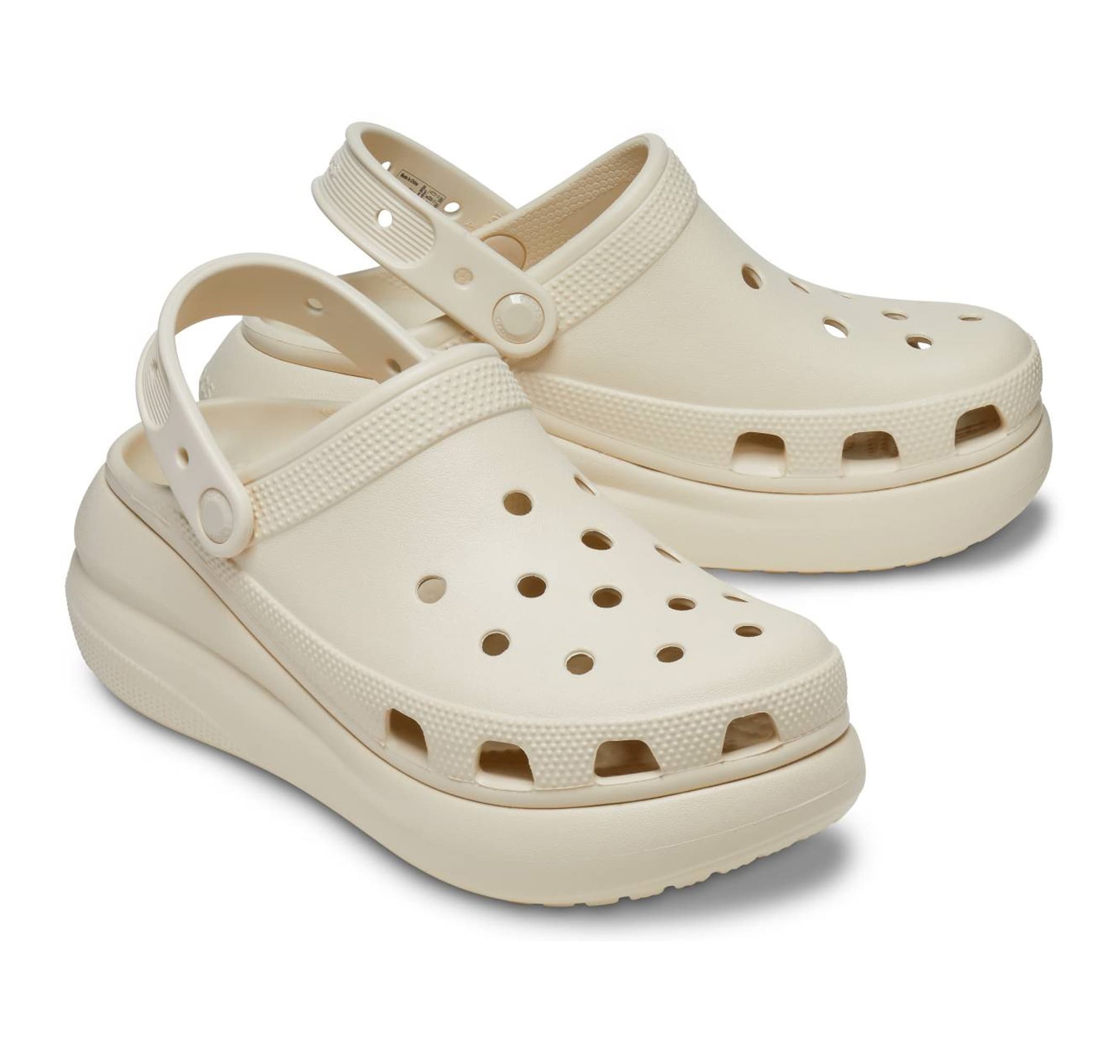 Crocs Crocs Classic Crush Clog Kadın Terlik Krem - 3