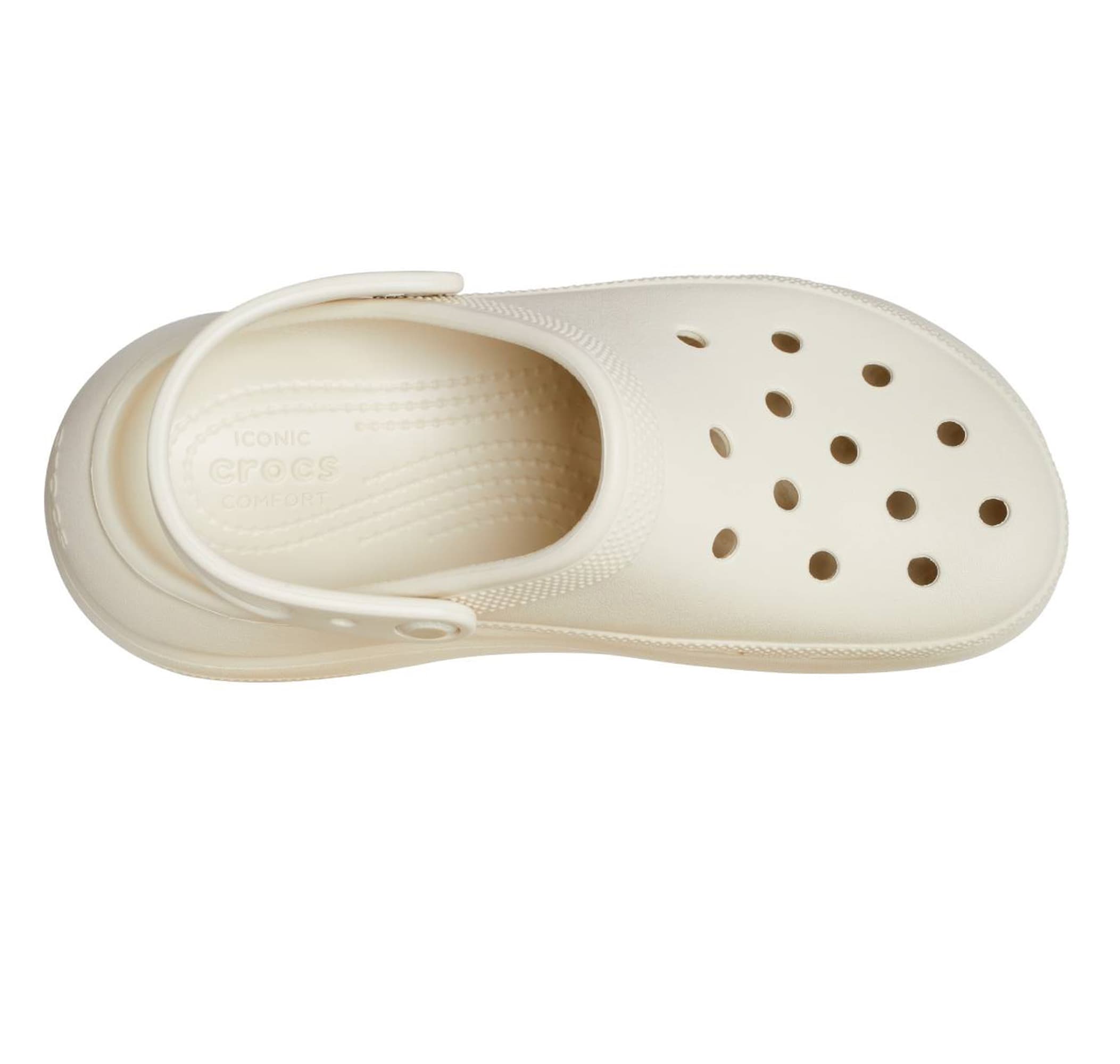 Crocs Crocs Classic Crush Clog Kadın Terlik Krem - 6