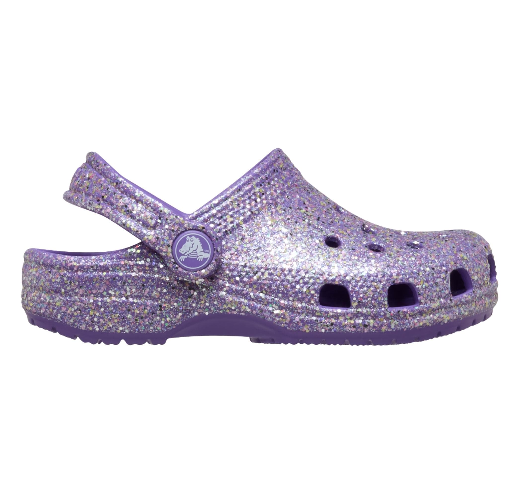Crocs Crocs Classic Fantasy Glitter Clog T Çocuk Terlik Mor - 2