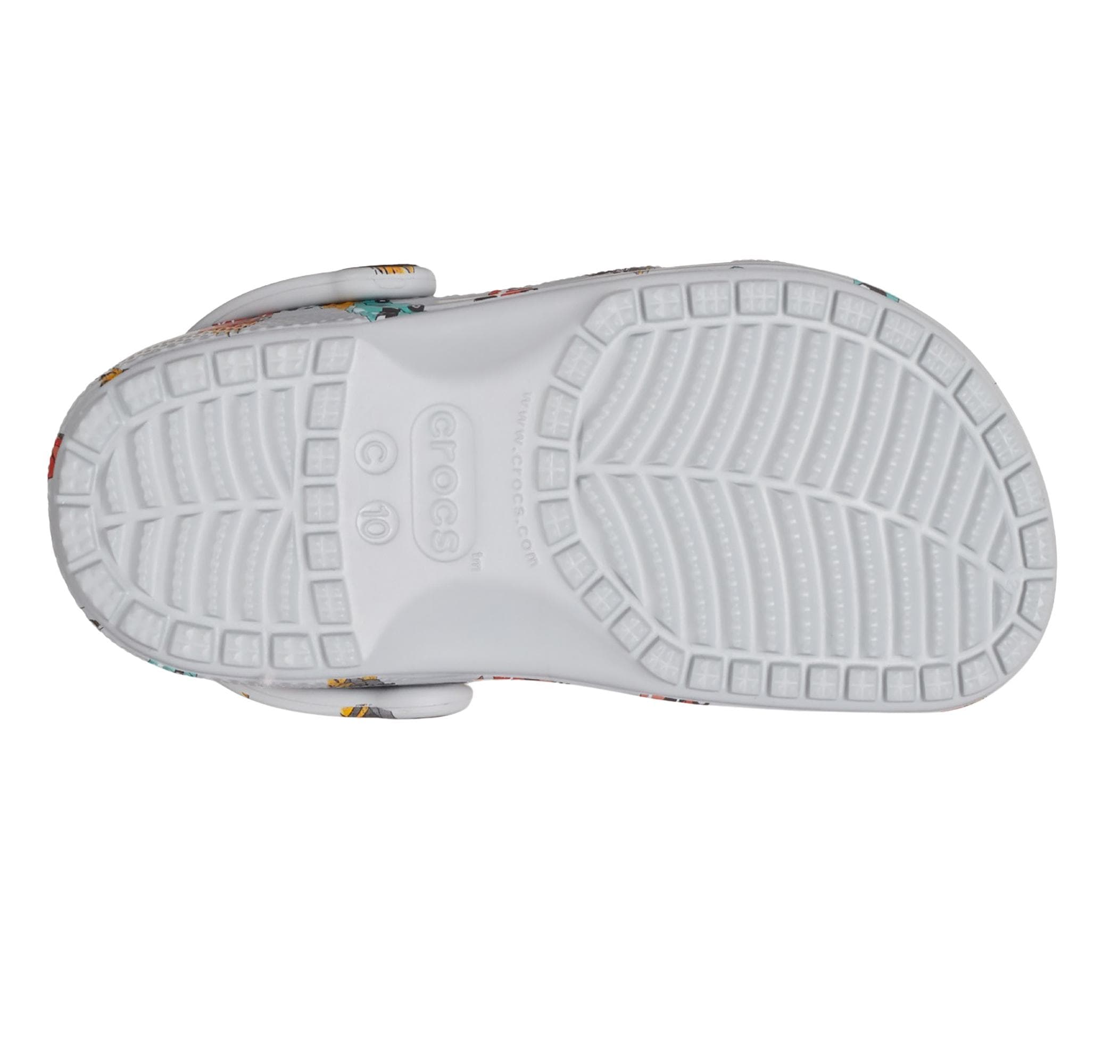 Crocs Crocs Classic Race Cars Graphic Cg T Çocuk Terlik Gri - 6