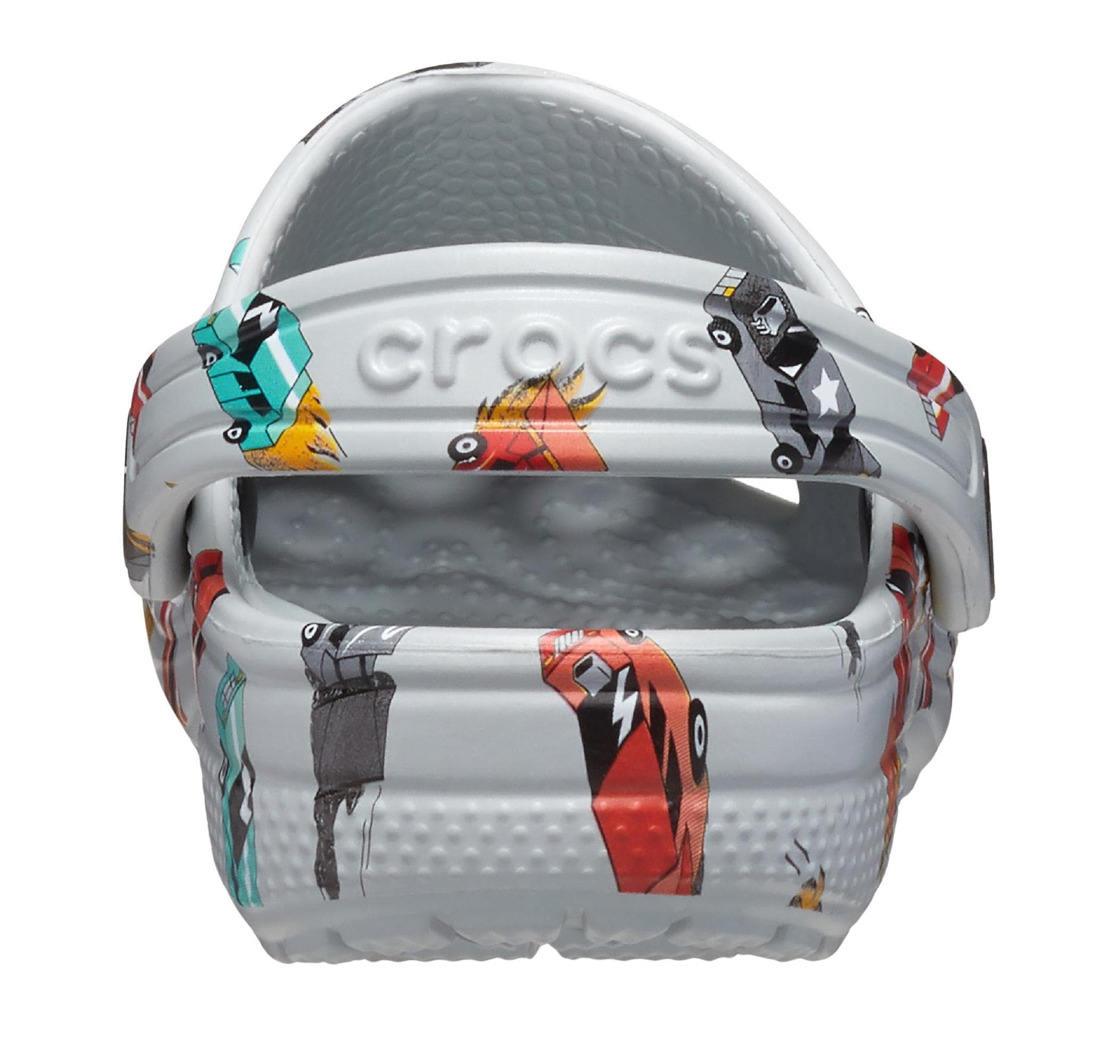 Crocs Crocs Classic Race Cars Graphic Cg T Çocuk Terlik Gri - 7