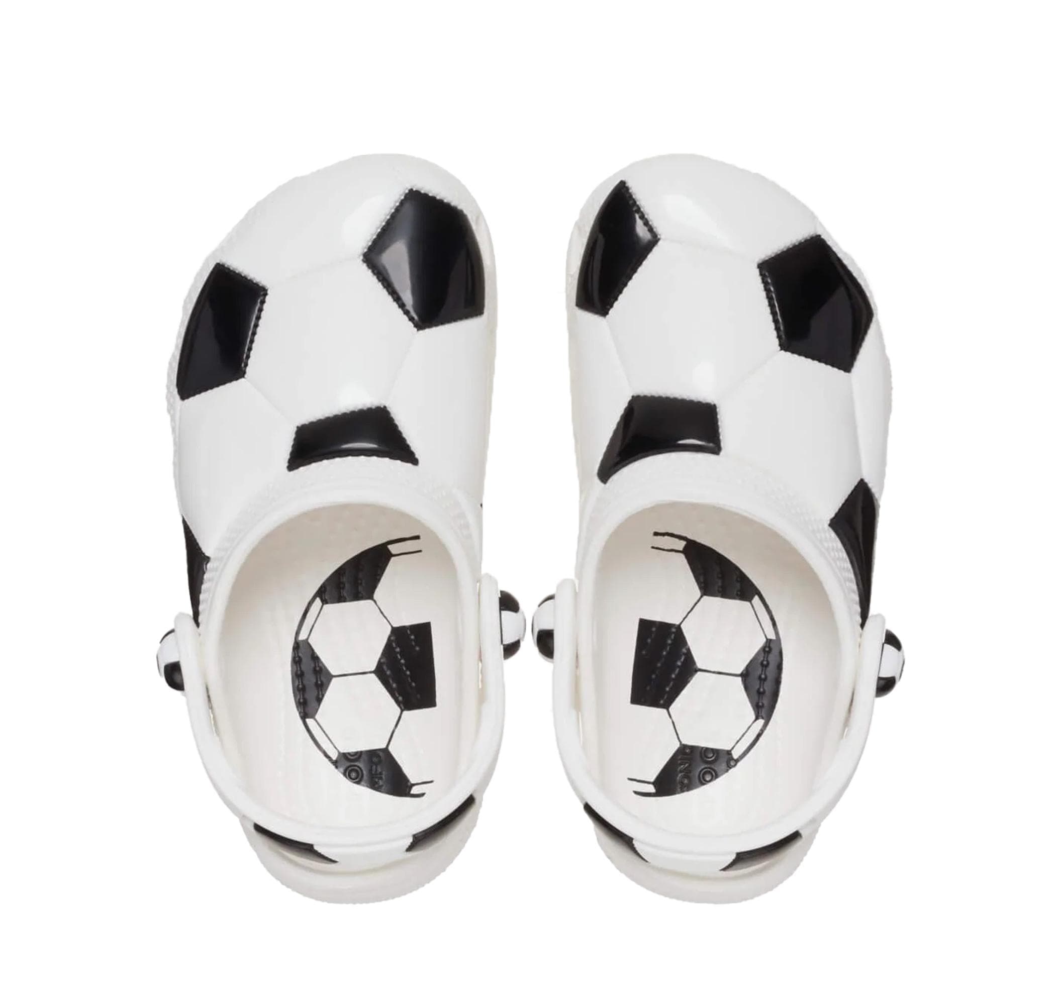 Crocs Crocs Classic Soccer Ball Clog T Çocuk Terlik Beyaz