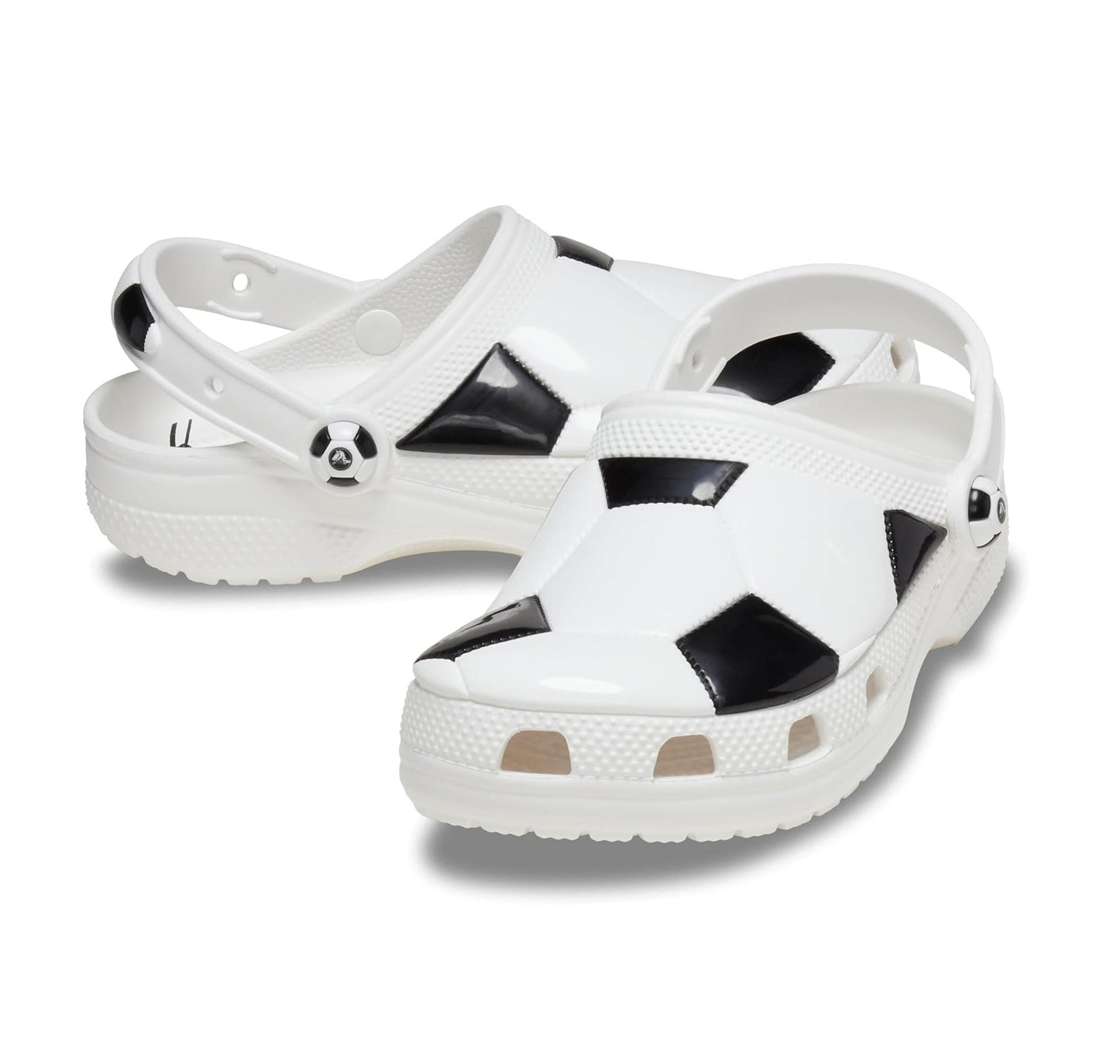 Crocs Crocs Classic Soccer Ball Clog T Çocuk Terlik Beyaz - 3