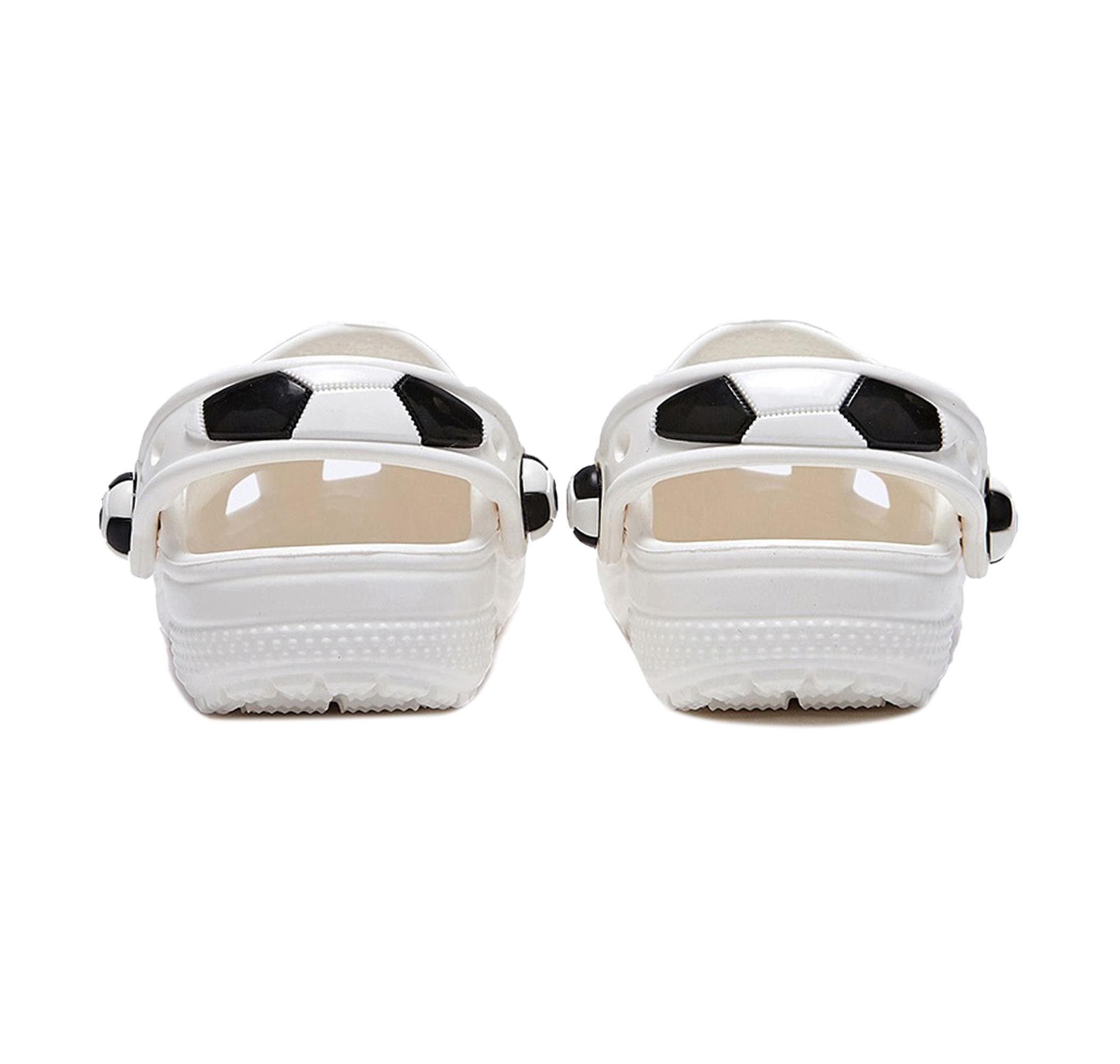 Crocs Crocs Classic Soccer Ball Clog T Çocuk Terlik Beyaz - 4