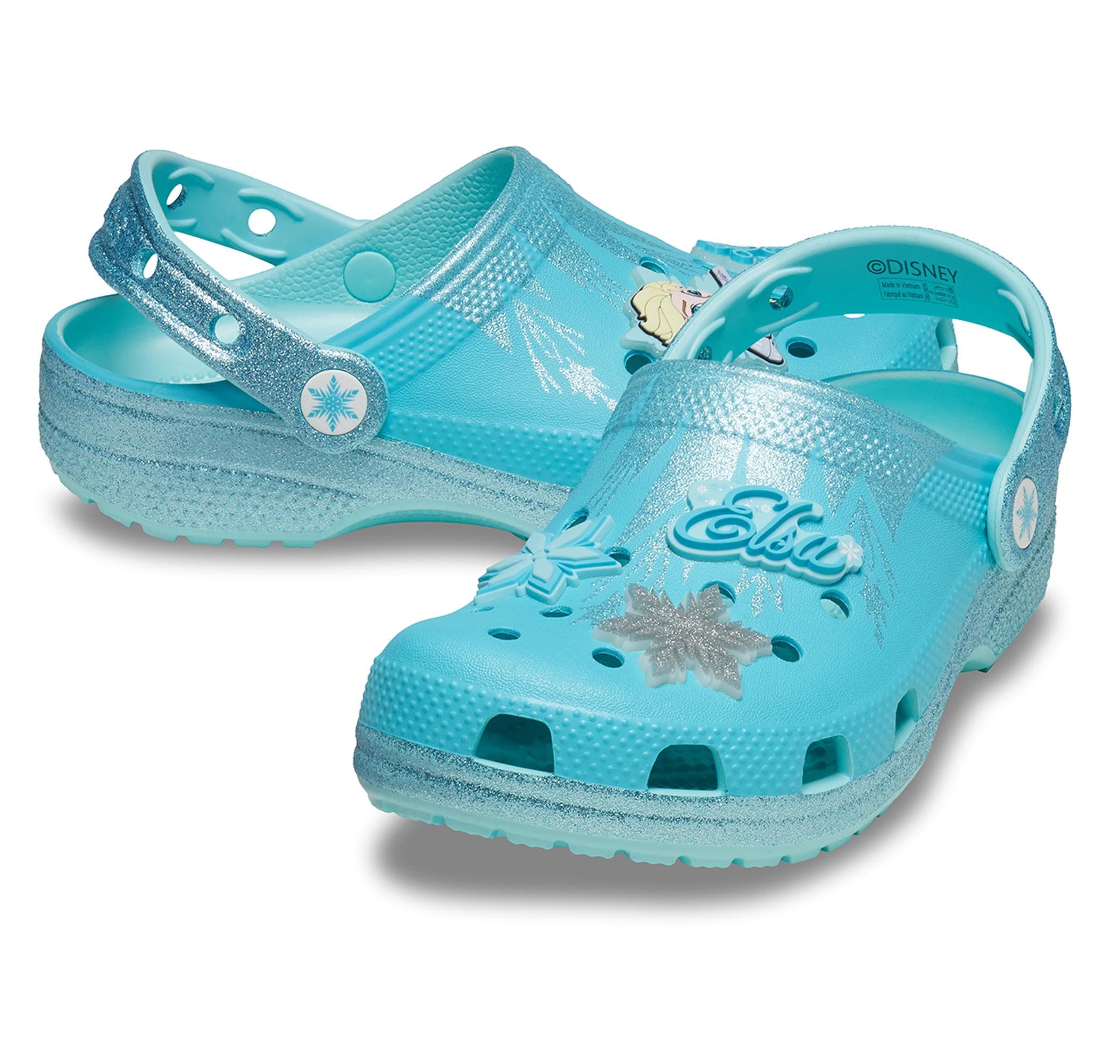 Crocs Crocs Frozen Elsa Classic Clog K Çocuk Terlik Turkuaz - 3