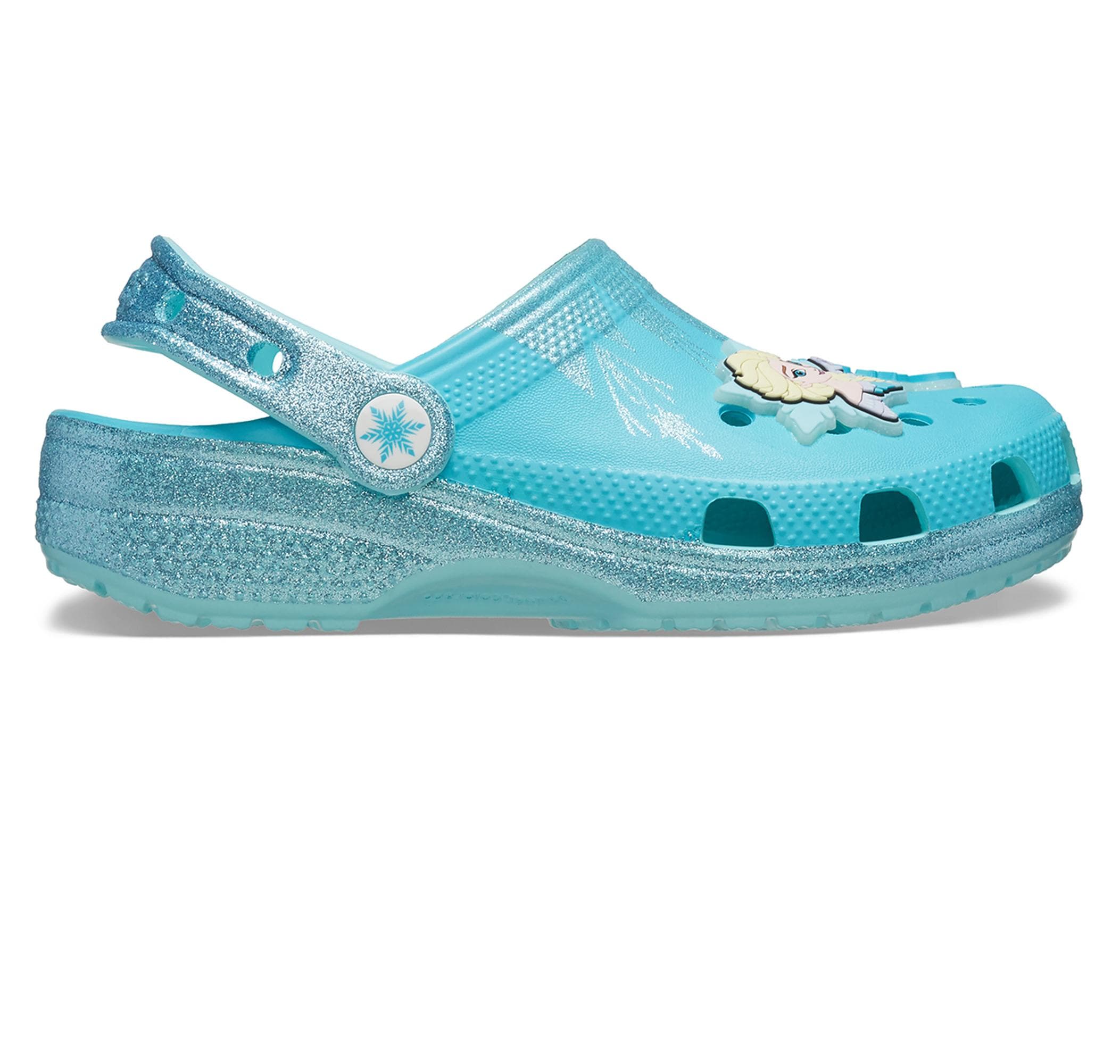 Crocs Crocs Frozen Elsa Classic Clog K Çocuk Terlik Turkuaz - 5