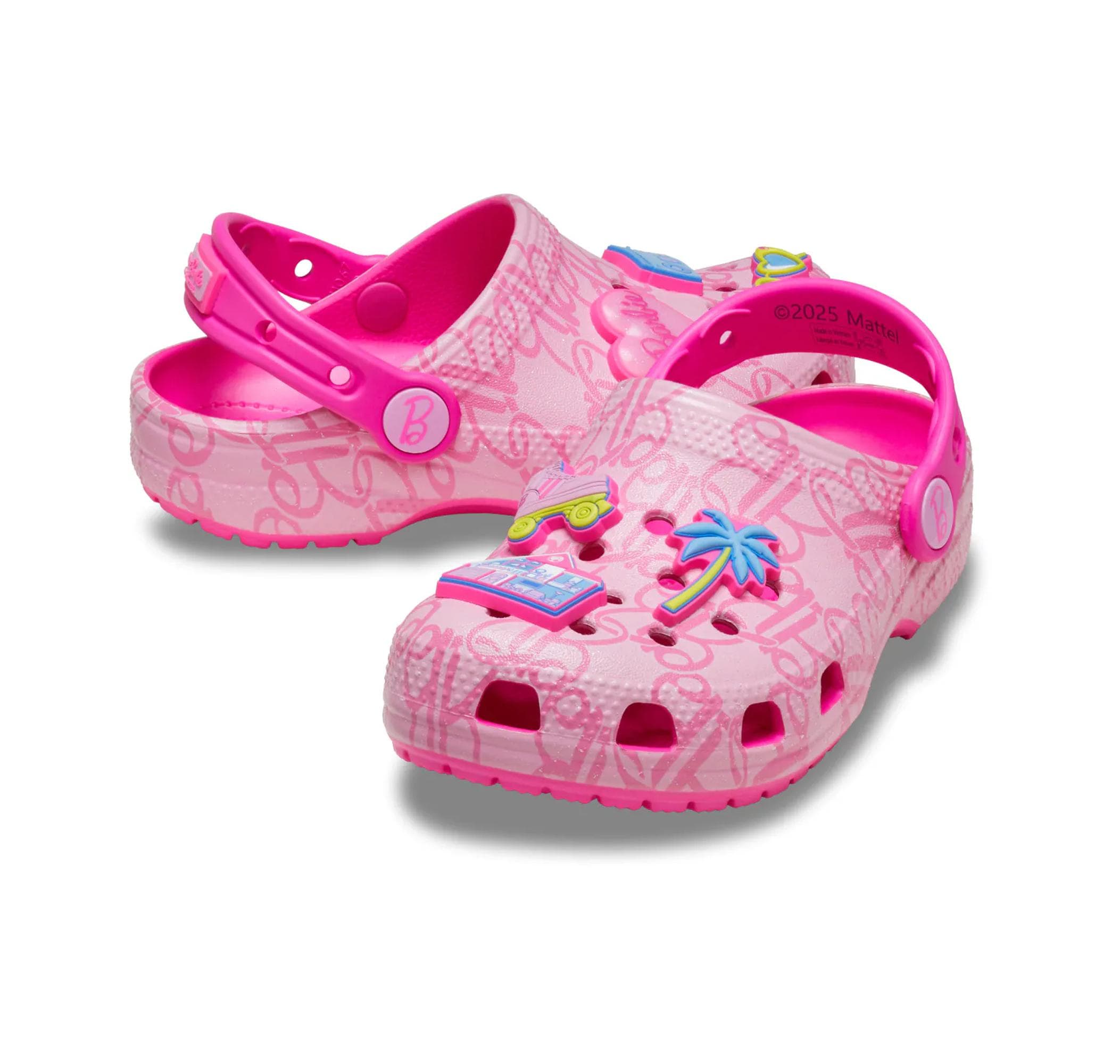 Crocs Crocs Mattel Pink Barbie Cls Clg T Çocuk Terlik Pembe - 2