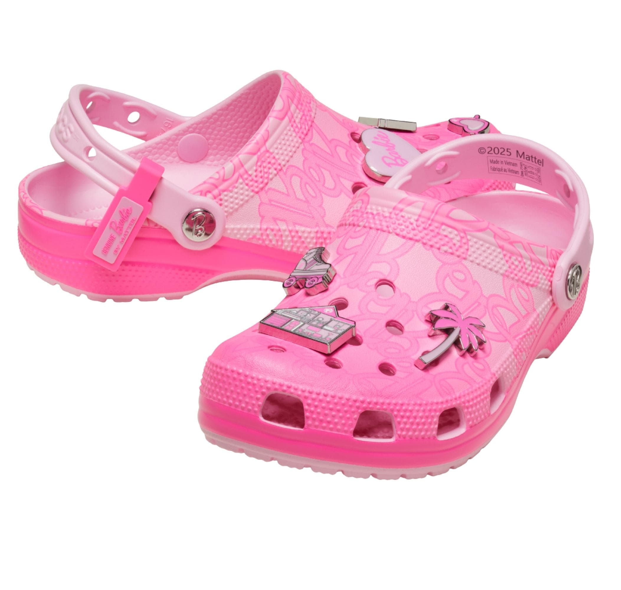 Crocs Crocs Mattel Pink Barbie Cls Clg Terlik Pembe - 3