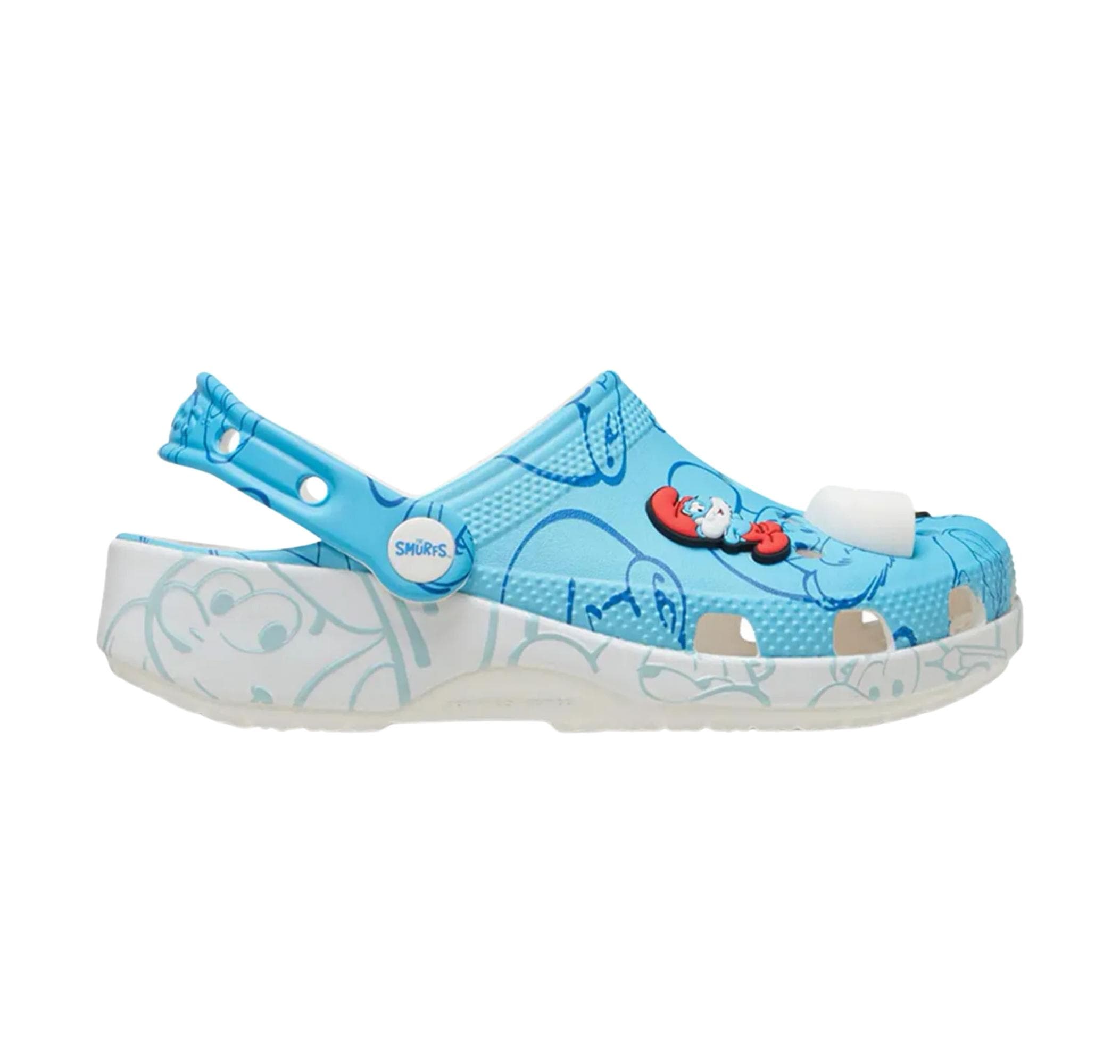Crocs Crocs Smurfs Classic Clog K Çocuk Terlik Mavi - 2