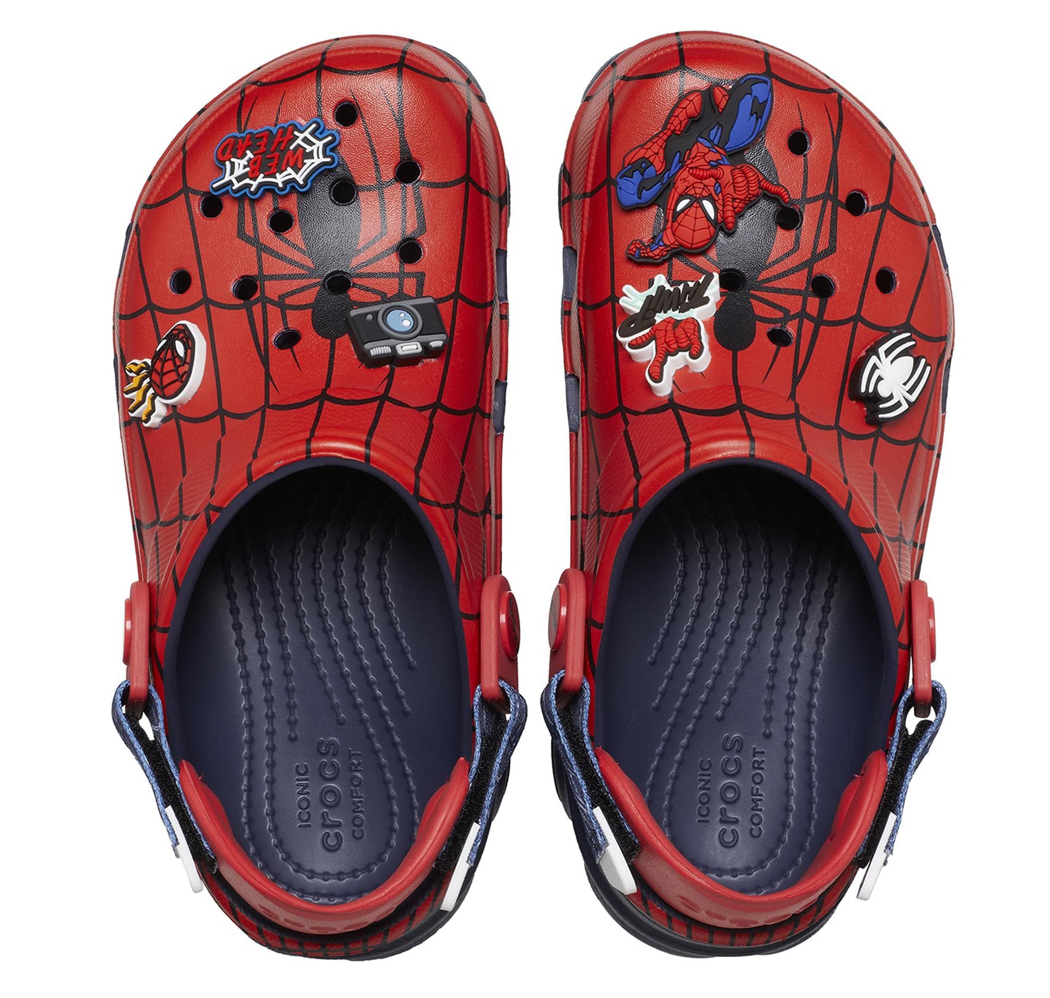 Crocs Crocs Spider-Man All Terrain Clog T Çocuk Terlik Kırmızı