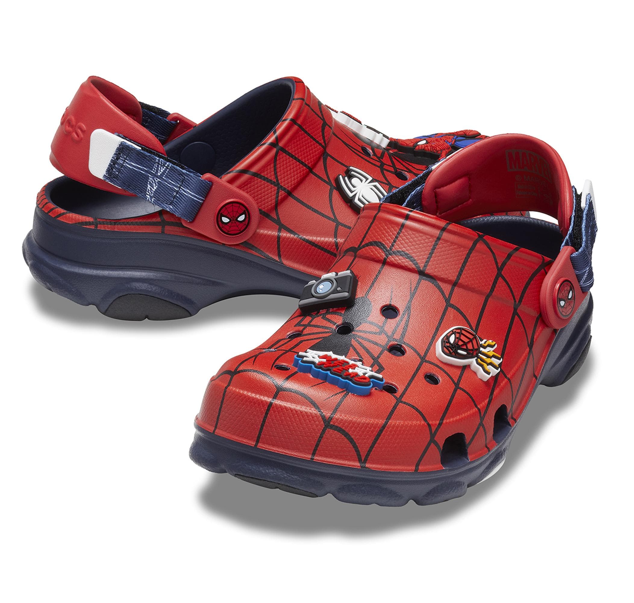 Crocs Crocs Spider-Man All Terrain Clog T Çocuk Terlik Kırmızı - 3