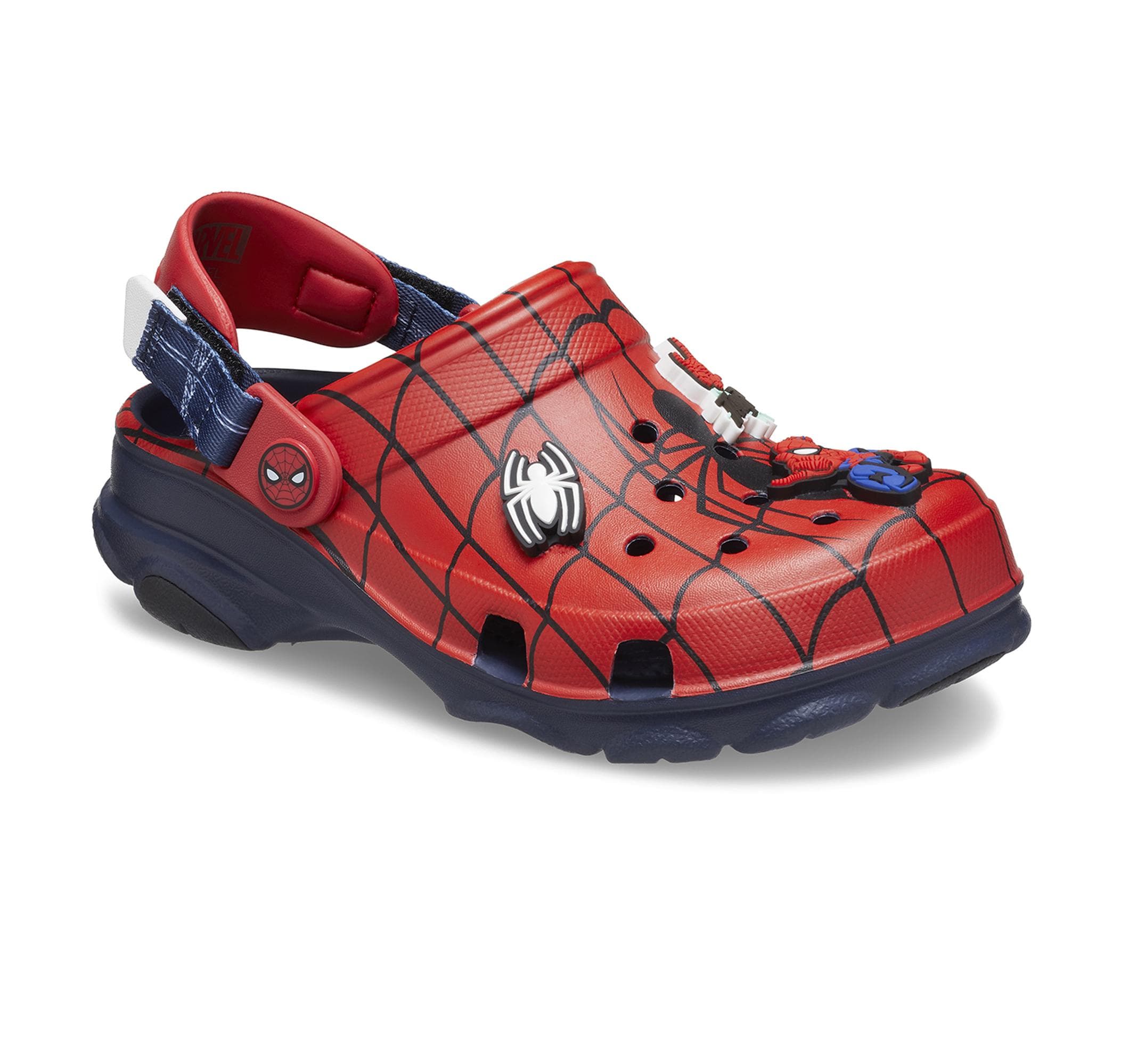 Crocs Crocs Spider-Man All Terrain Clog T Çocuk Terlik Kırmızı - 4