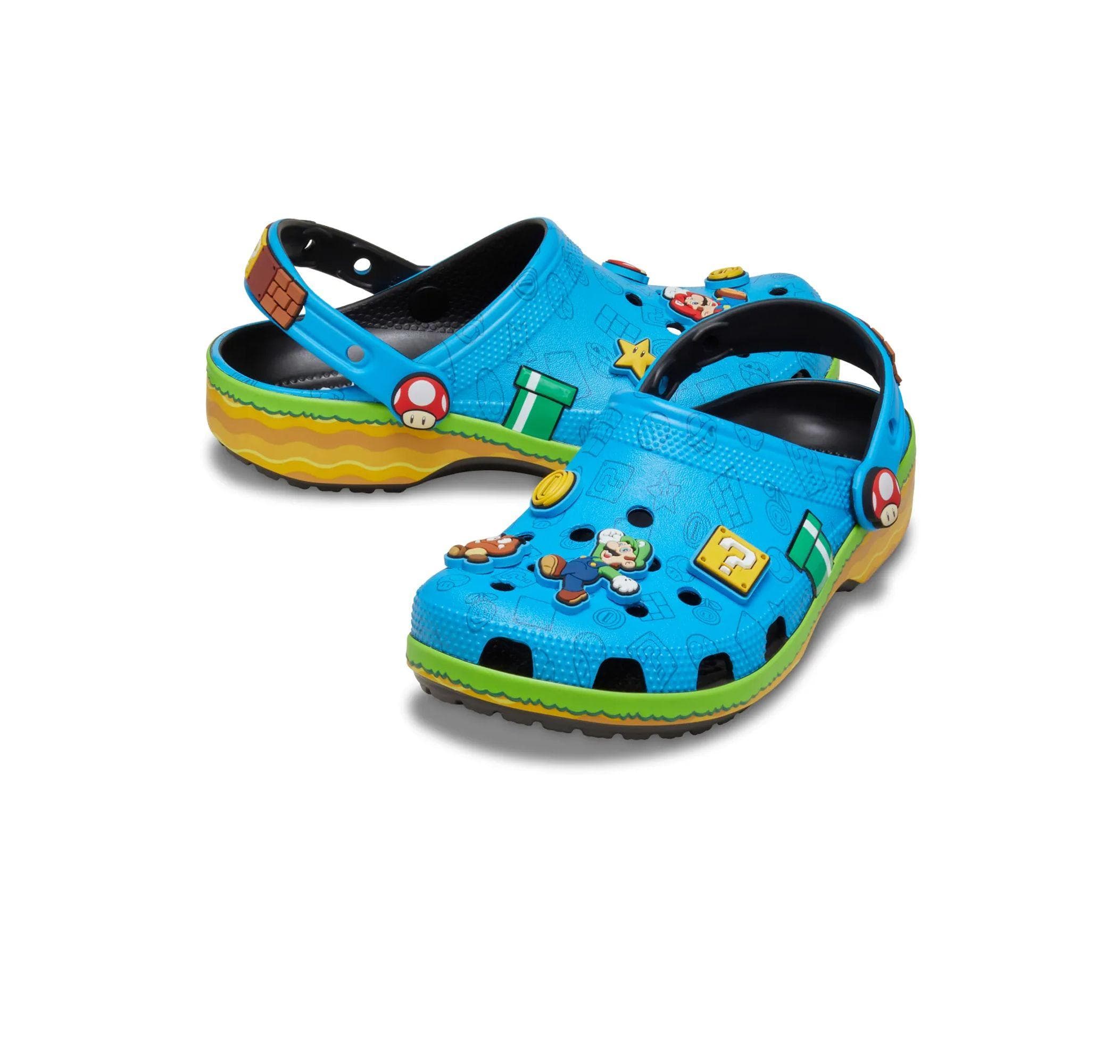 Crocs Crocs Super Mario Core Cls Clg Terlik Mavi - 3