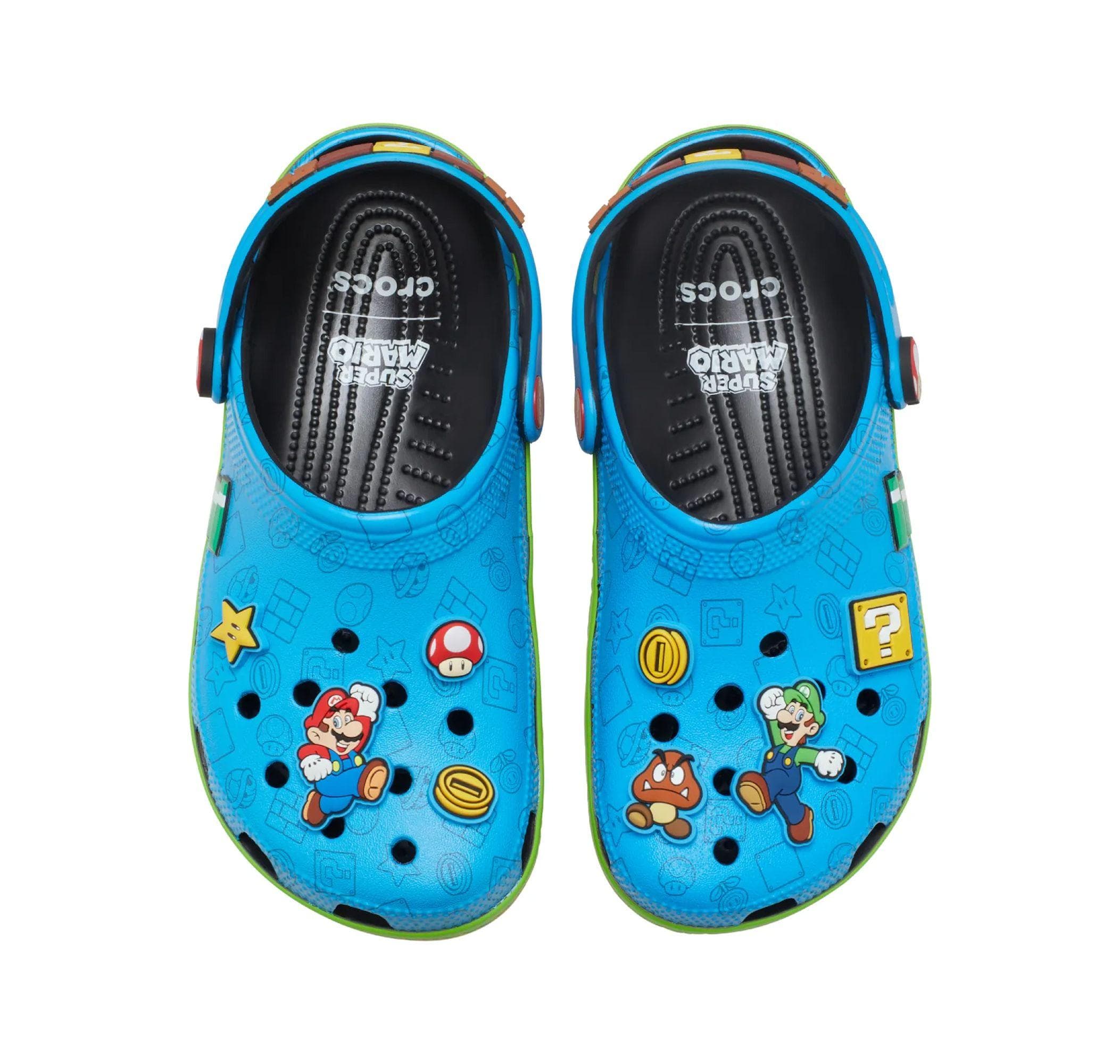 Crocs Crocs Super Mario Core Cls Clg T Çocuk Terlik Mavi - 4
