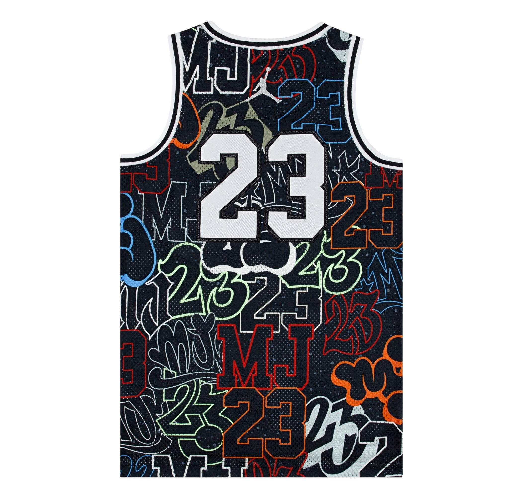 Jordan Jordan Jdn 23 Aop Jersey Çocuk T-Shirt Siyah - 2